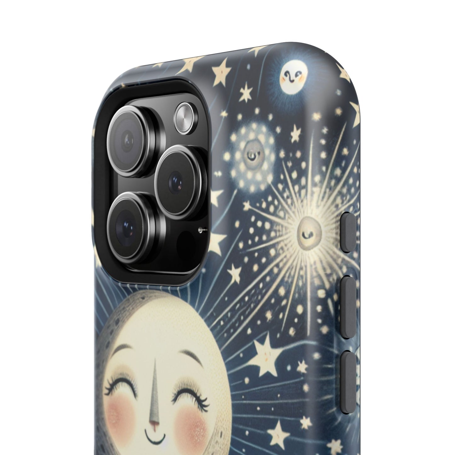Celestial Impact-Resistant Cases, Protective Phone Cover, Moon & Stars Design, Gift for Astrology Lovers, Unique Phone Accessories, [...]