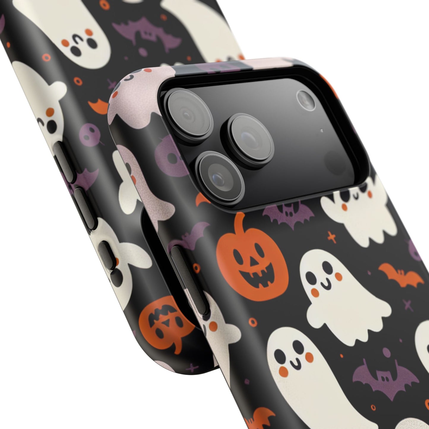 Halloween Ghost Phone Case, Cute Ghost Cases for iPhone, October Birthday Gift, Spooky Decor, Fun & Funky Cell Phone Cover