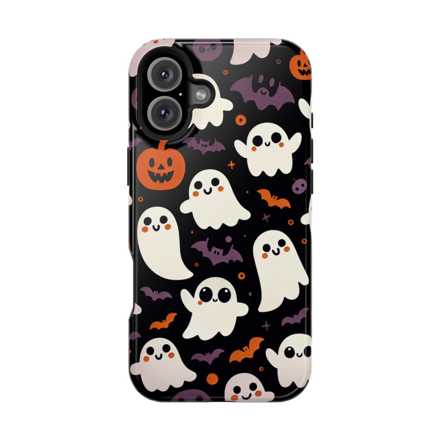 Halloween Ghost Phone Case, Cute Ghost Cases for iPhone, October Birthday Gift, Spooky Decor, Fun & Funky Cell Phone Cover