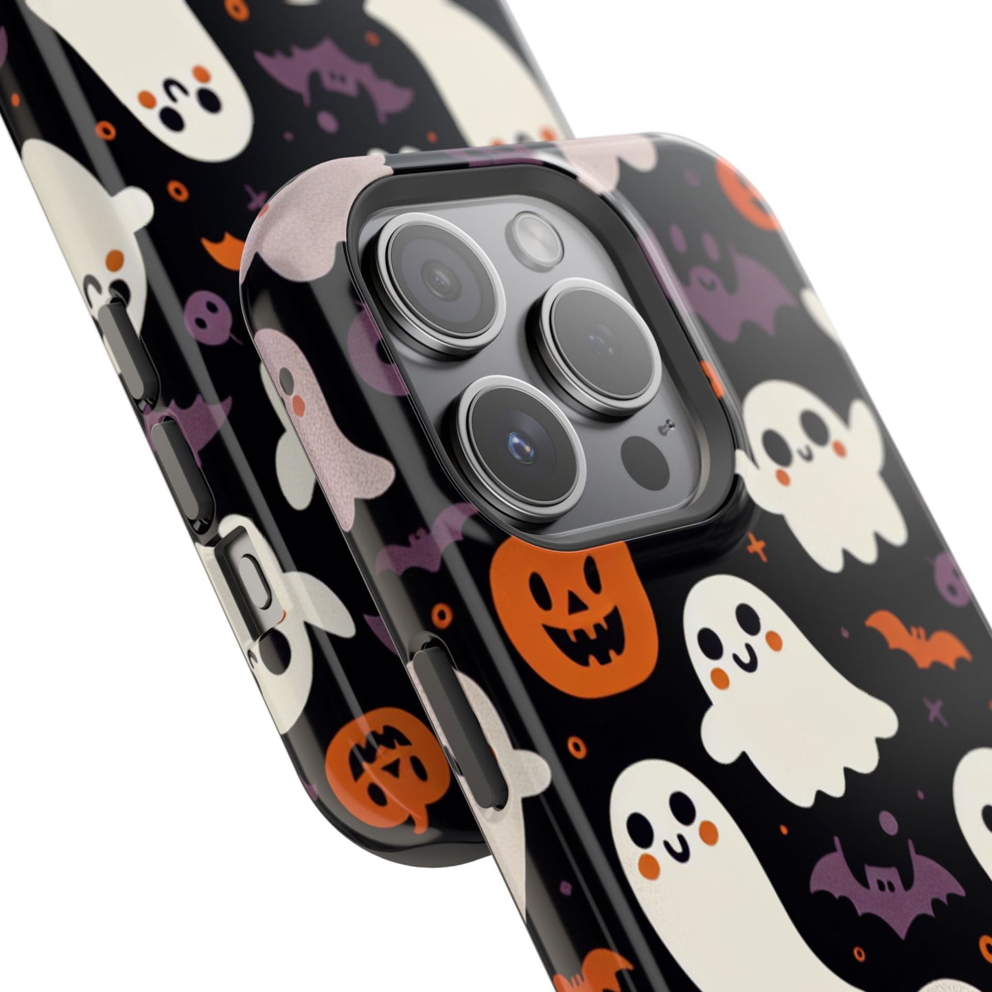 Halloween Ghost Phone Case, Cute Ghost Cases for iPhone, October Birthday Gift, Spooky Decor, Fun & Funky Cell Phone Cover