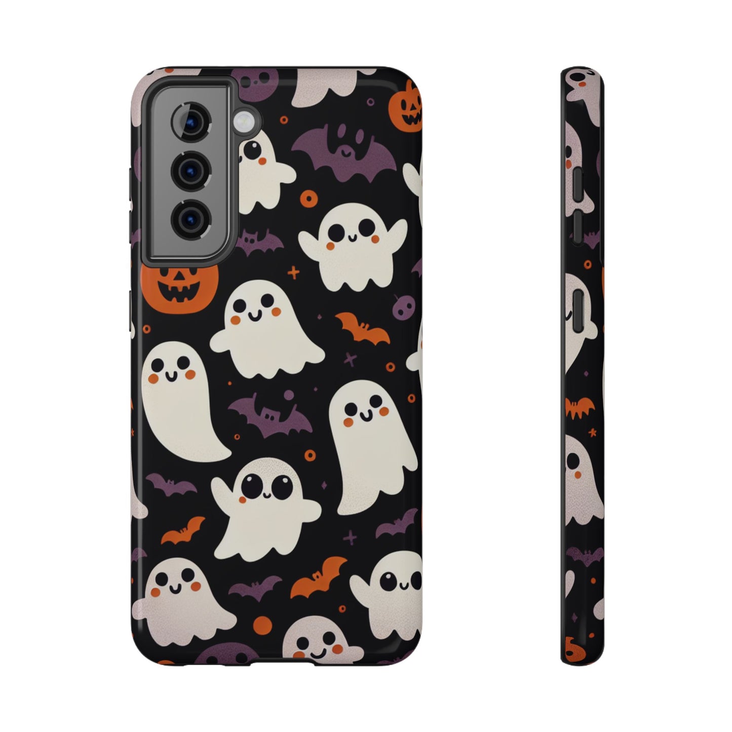 Halloween Ghost Phone Case, Cute Ghost Cases for iPhone, October Birthday Gift, Spooky Decor, Fun & Funky Cell Phone Cover