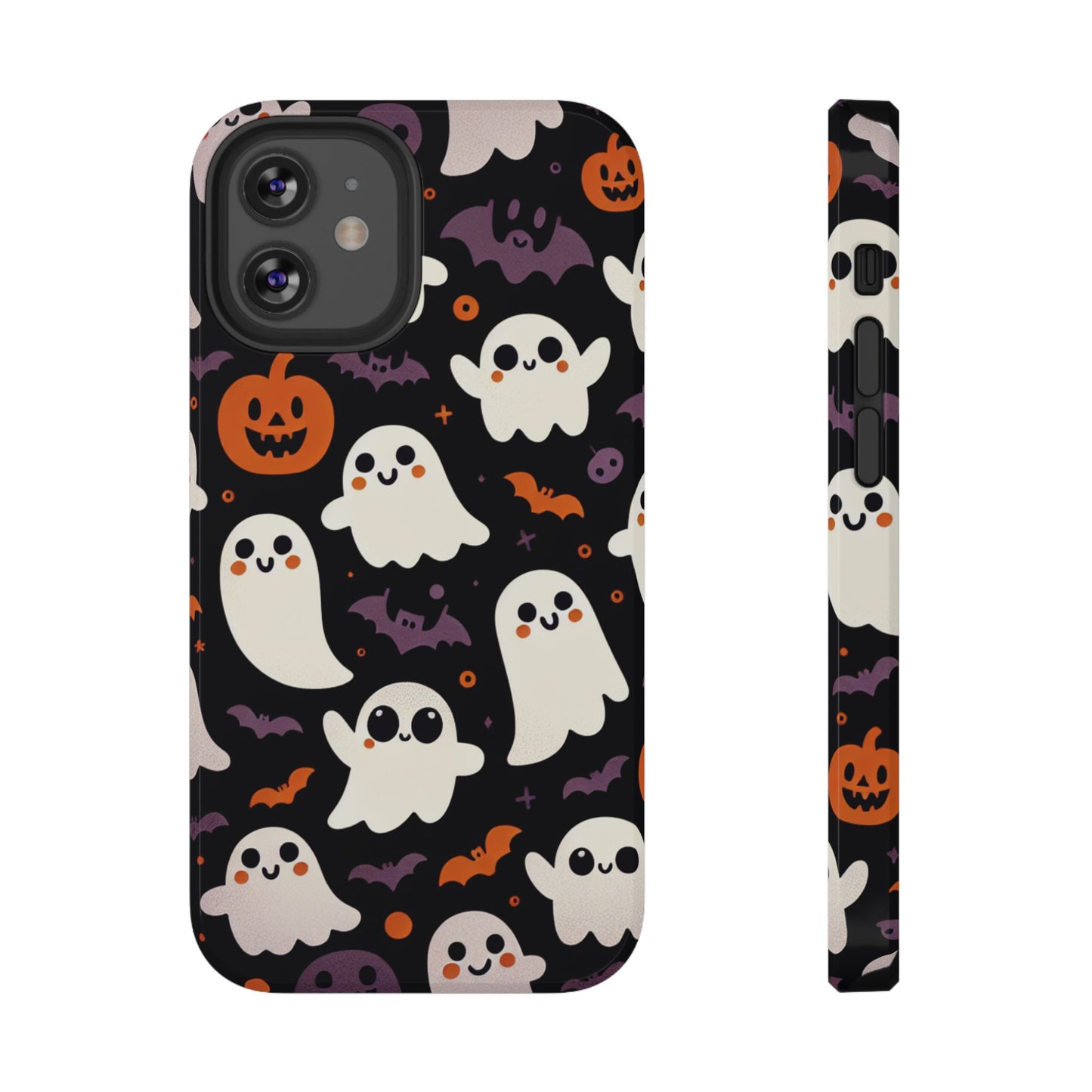 Halloween Ghost Phone Case, Cute Ghost Cases for iPhone, October Birthday Gift, Spooky Decor, Fun & Funky Cell Phone Cover