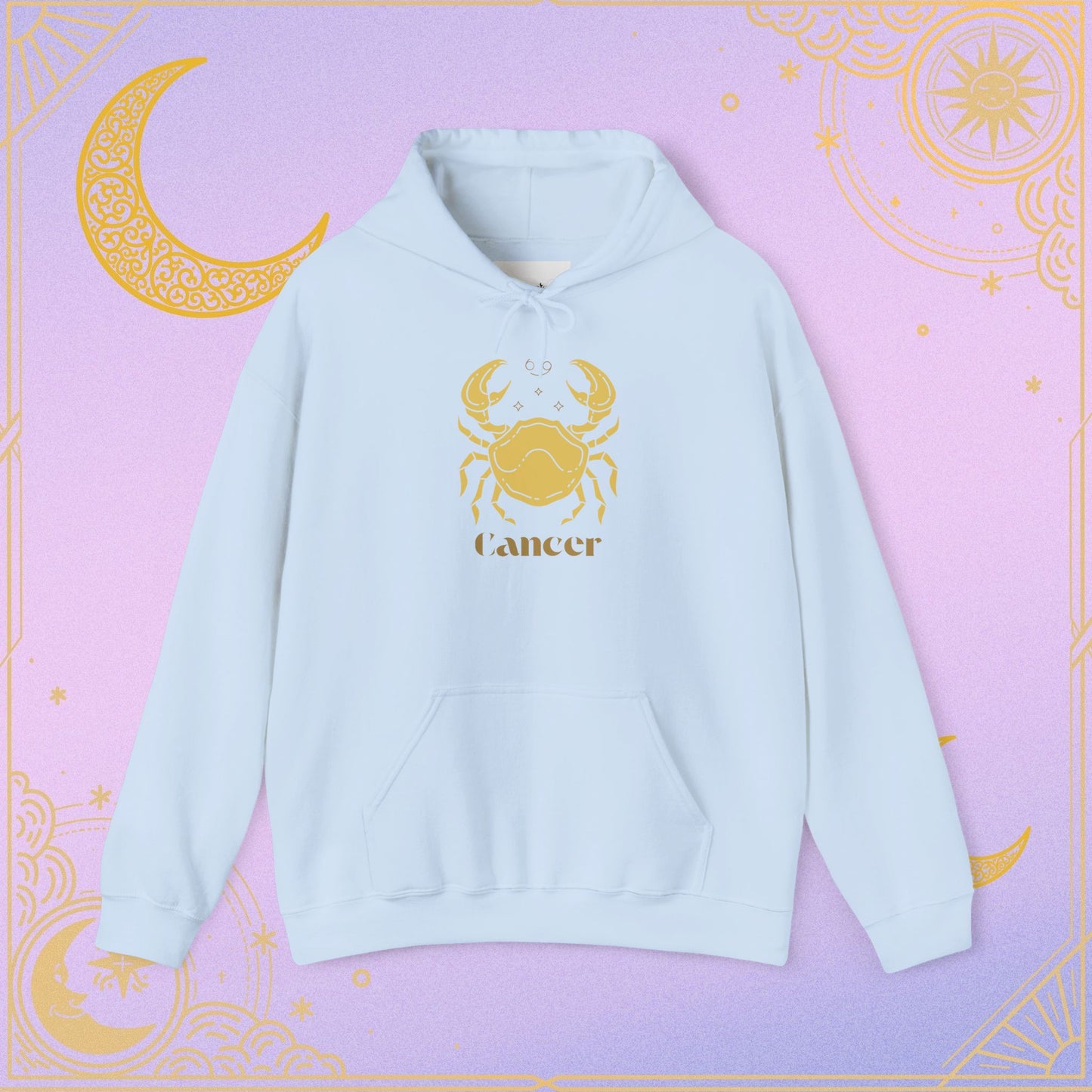 Cancer Zodiac Hoodie, Astrology Sweatshirt, Unisex Comfort Wear, Birthday Gift, Horoscope Apparel