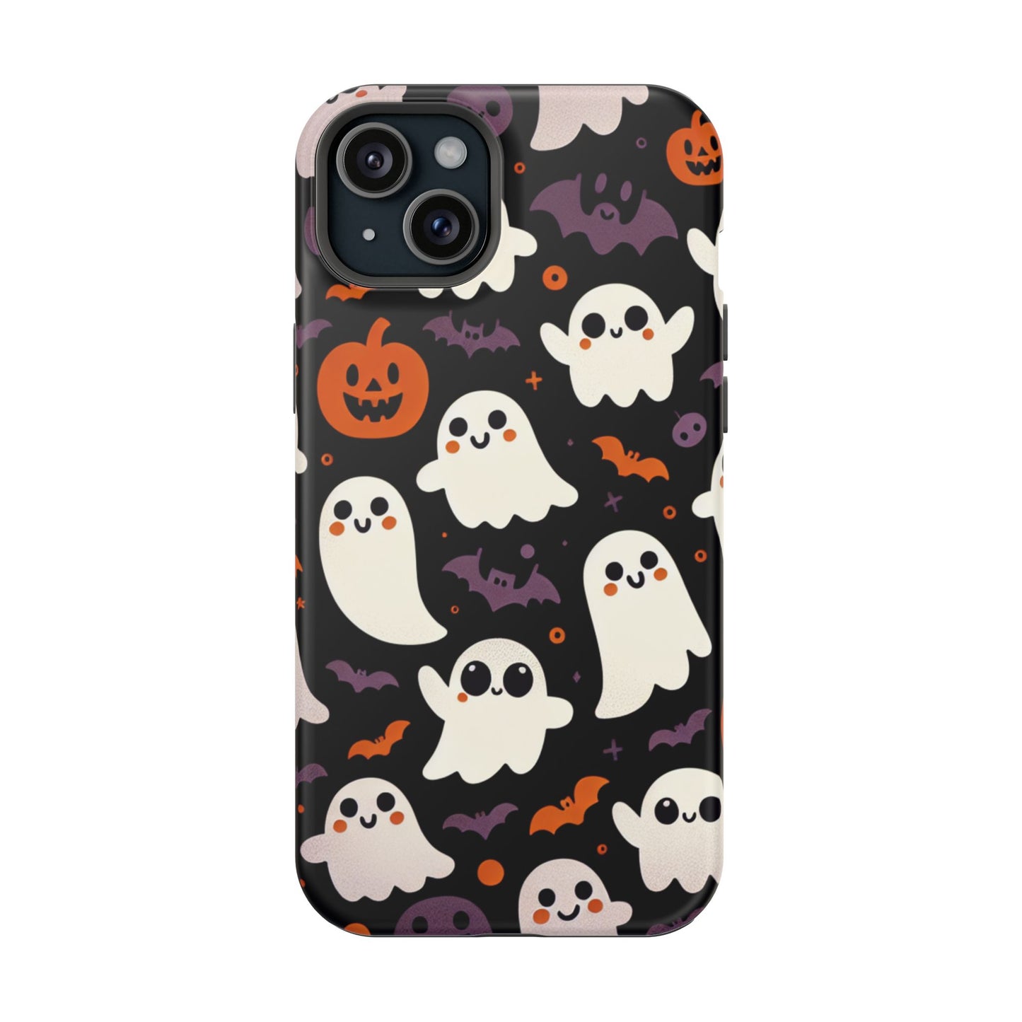 Halloween Ghost Phone Case, Cute Ghost Cases for iPhone, October Birthday Gift, Spooky Decor, Fun & Funky Cell Phone Cover
