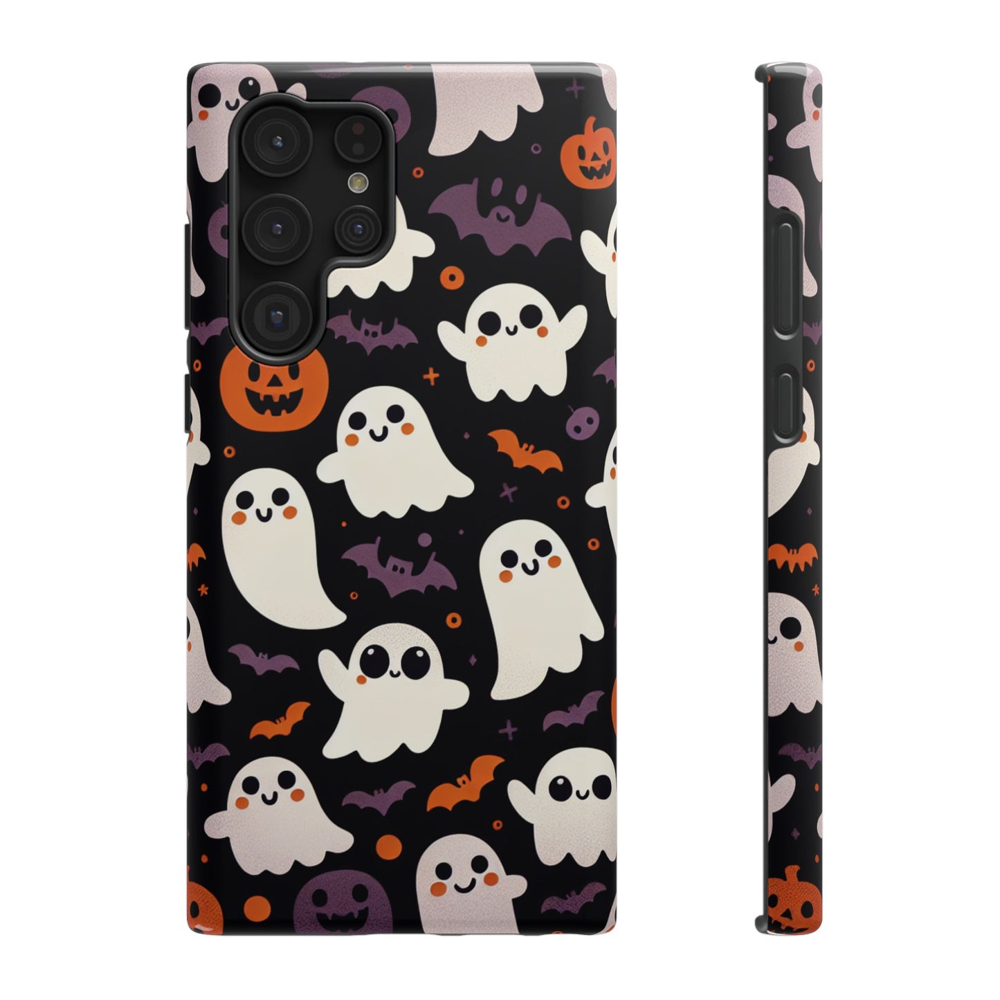 Halloween Ghost Phone Case, Cute Ghost Cases for iPhone, October Birthday Gift, Spooky Decor, Fun & Funky Cell Phone Cover