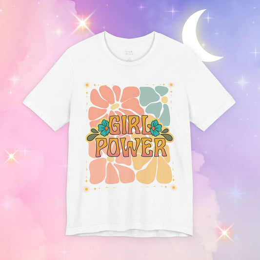 Empowering Graphic Tee, Girl Power Short Sleeve Shirt, Feminist Apparel, Gift for Her, Trendy Women’s Clothing
