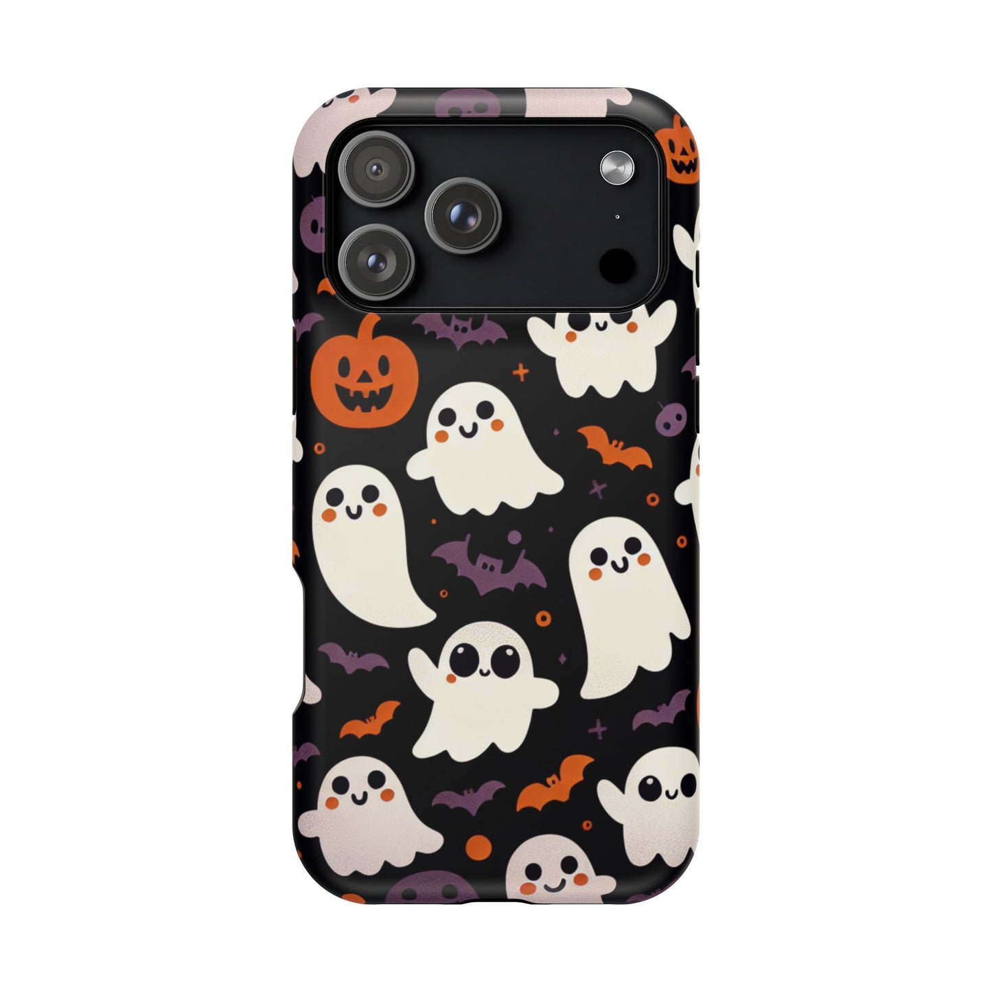 Halloween Ghost Phone Case, Cute Ghost Cases for iPhone, October Birthday Gift, Spooky Decor, Fun & Funky Cell Phone Cover