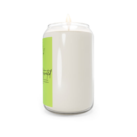 Abundance Activated Scented Soy Candle | 13.75oz | Wellness Gift, Meditation, Home Decor, Aromatherapy, Self-Care