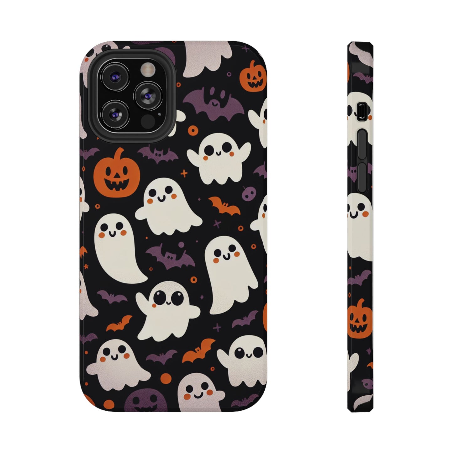 Halloween Ghost Phone Case, Cute Ghost Cases for iPhone, October Birthday Gift, Spooky Decor, Fun & Funky Cell Phone Cover