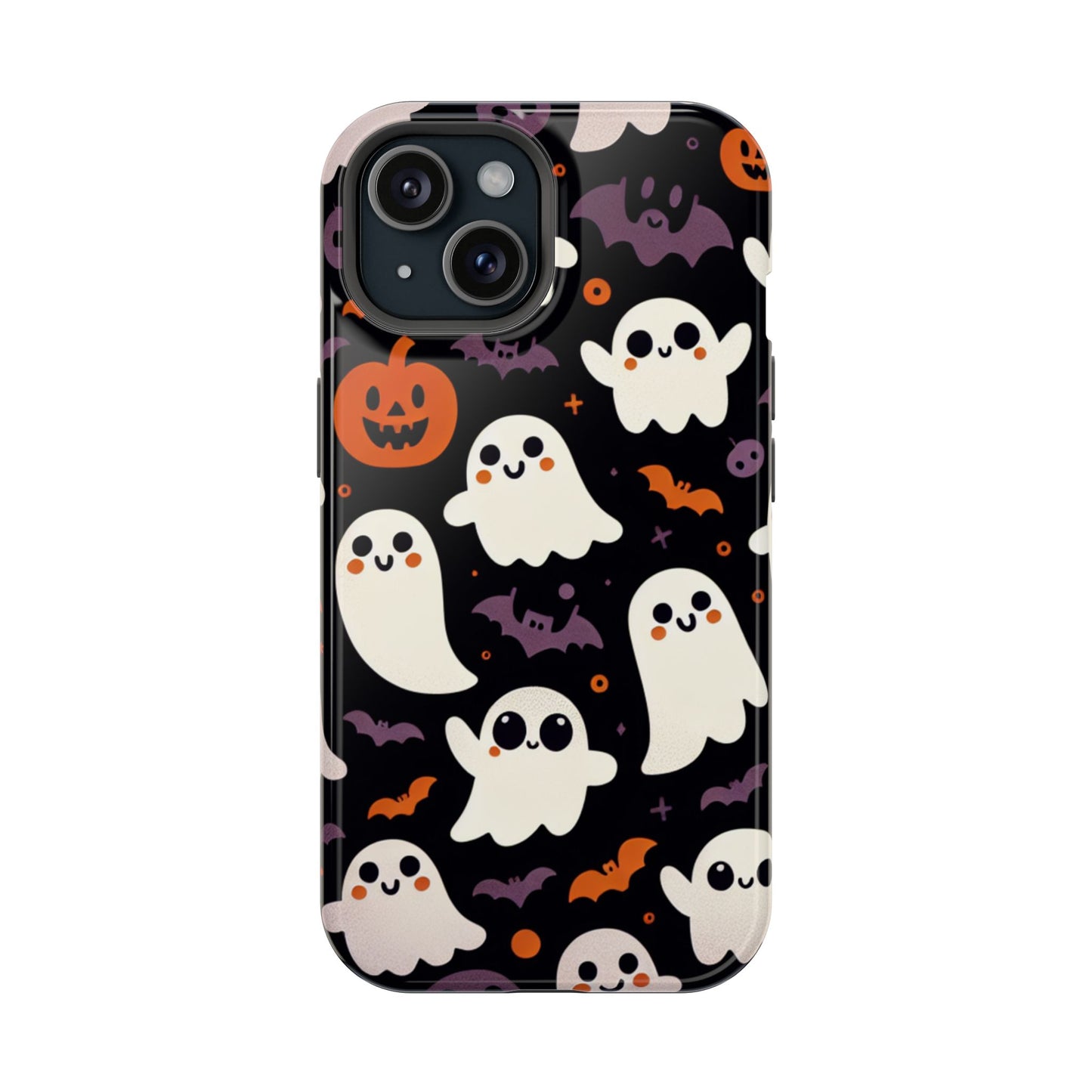 Halloween Ghost Phone Case, Cute Ghost Cases for iPhone, October Birthday Gift, Spooky Decor, Fun & Funky Cell Phone Cover