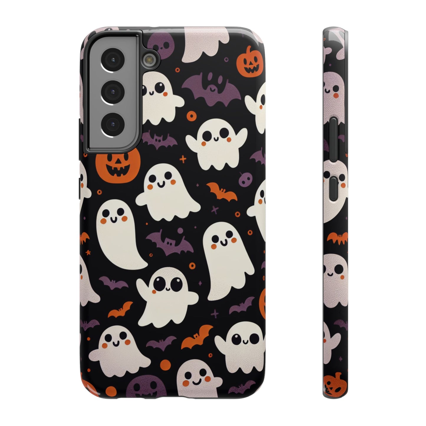 Halloween Ghost Phone Case, Cute Ghost Cases for iPhone, October Birthday Gift, Spooky Decor, Fun & Funky Cell Phone Cover