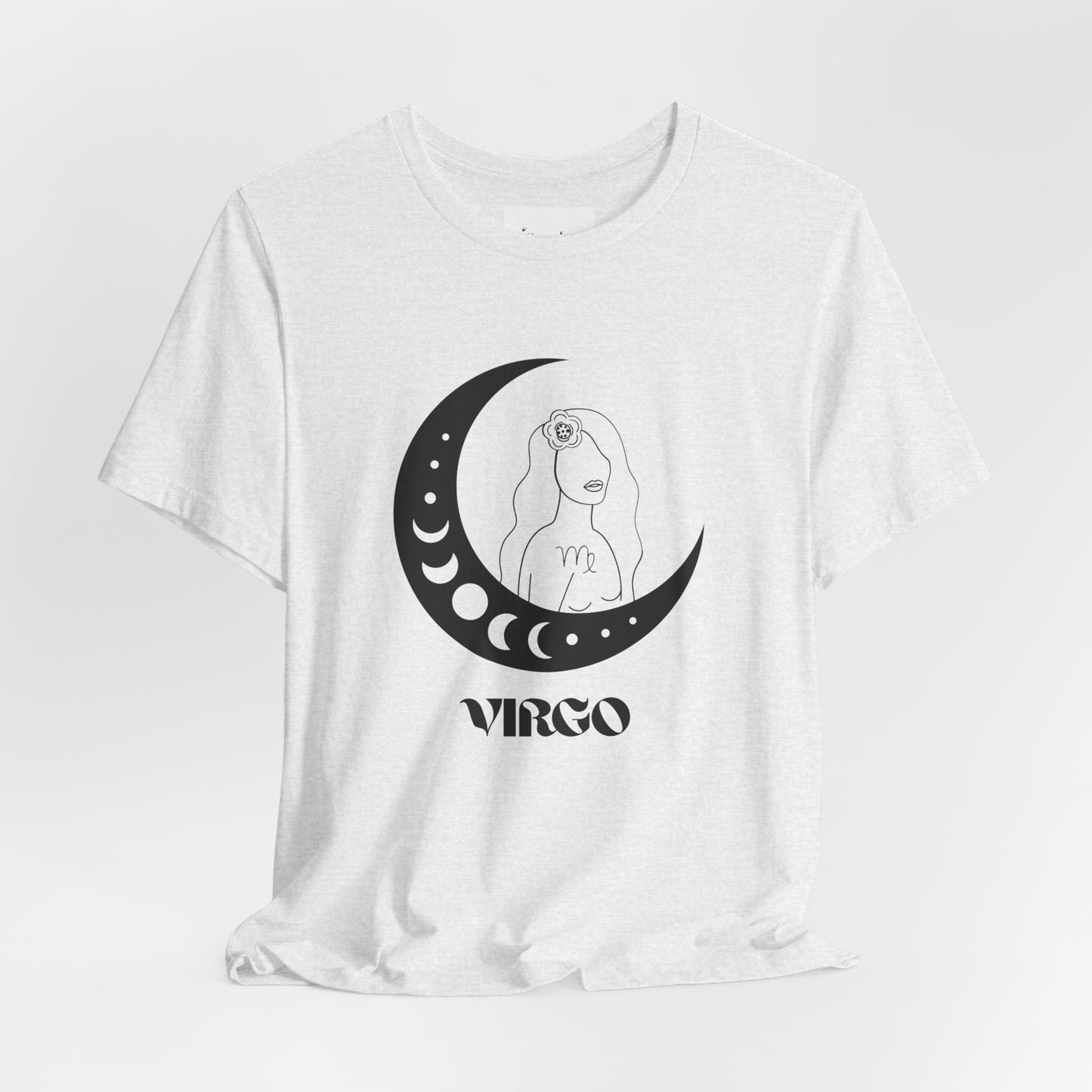 Virgo Moon Zodiac T-Shirt, Astrology Tee, Horoscope Gift, Celestial Apparel, Unisex Astrology Shirt