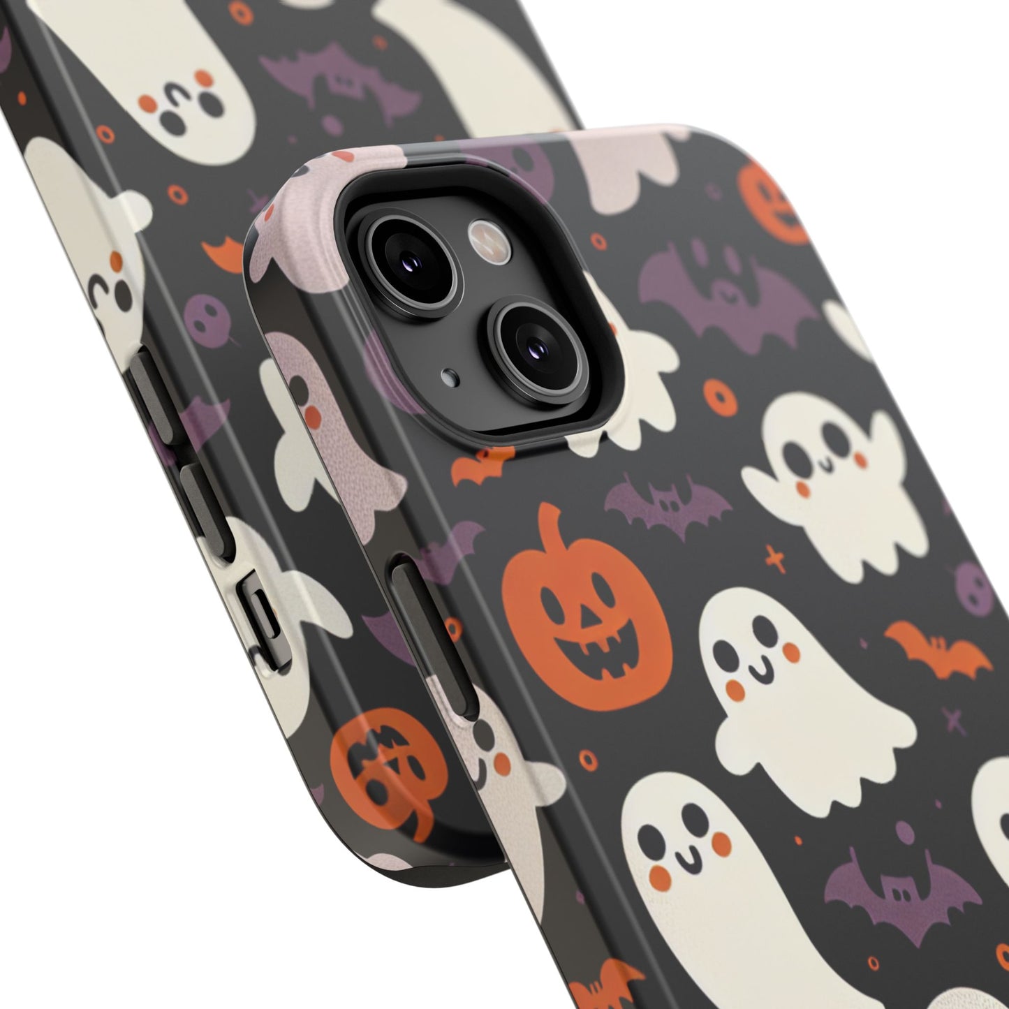 Halloween Ghost Phone Case, Cute Ghost Cases for iPhone, October Birthday Gift, Spooky Decor, Fun & Funky Cell Phone Cover