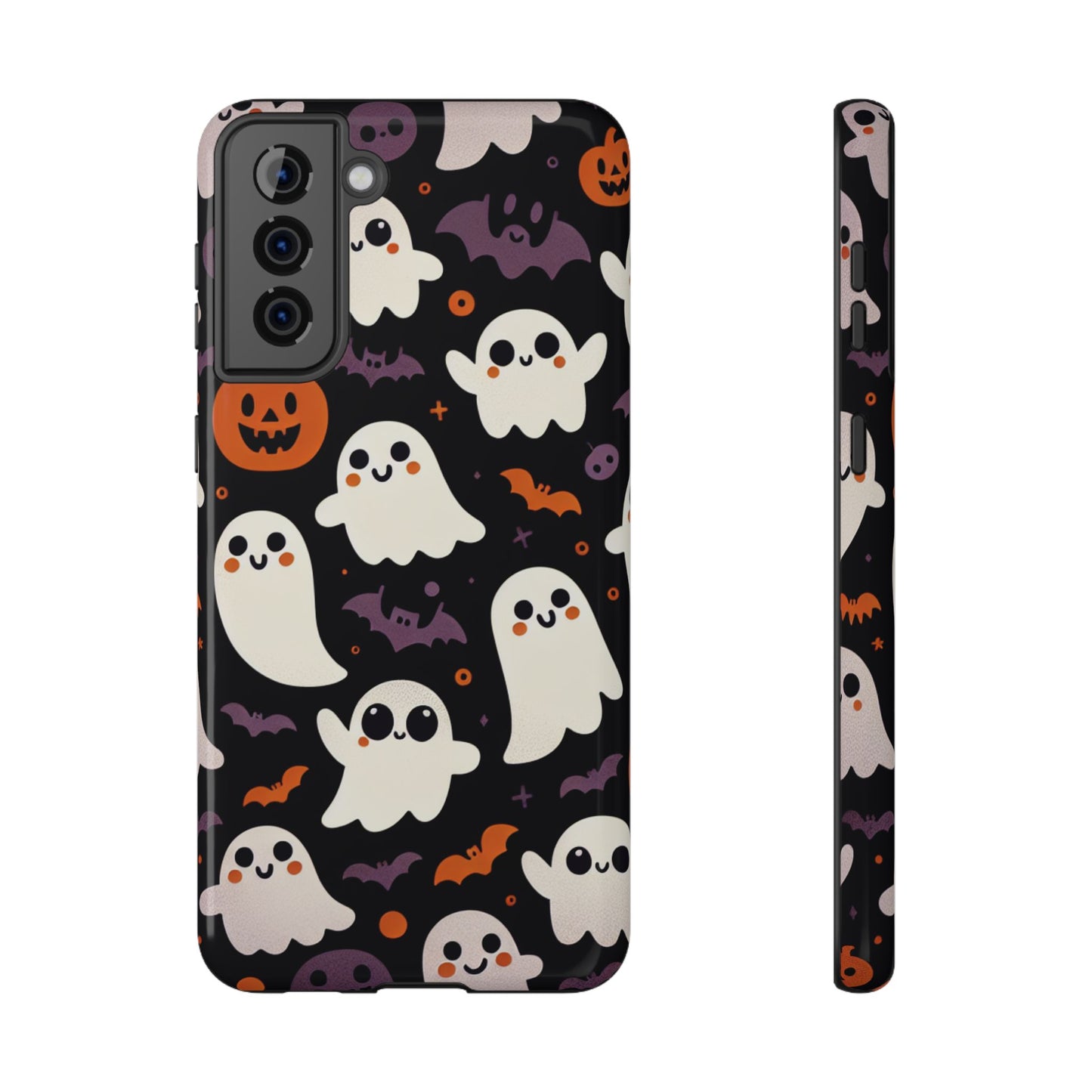 Halloween Ghost Phone Case, Cute Ghost Cases for iPhone, October Birthday Gift, Spooky Decor, Fun & Funky Cell Phone Cover