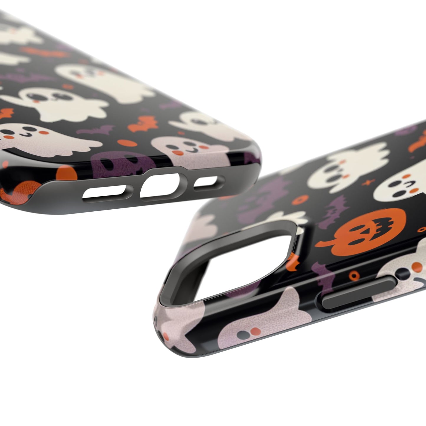 Halloween Ghost Phone Case, Cute Ghost Cases for iPhone, October Birthday Gift, Spooky Decor, Fun & Funky Cell Phone Cover