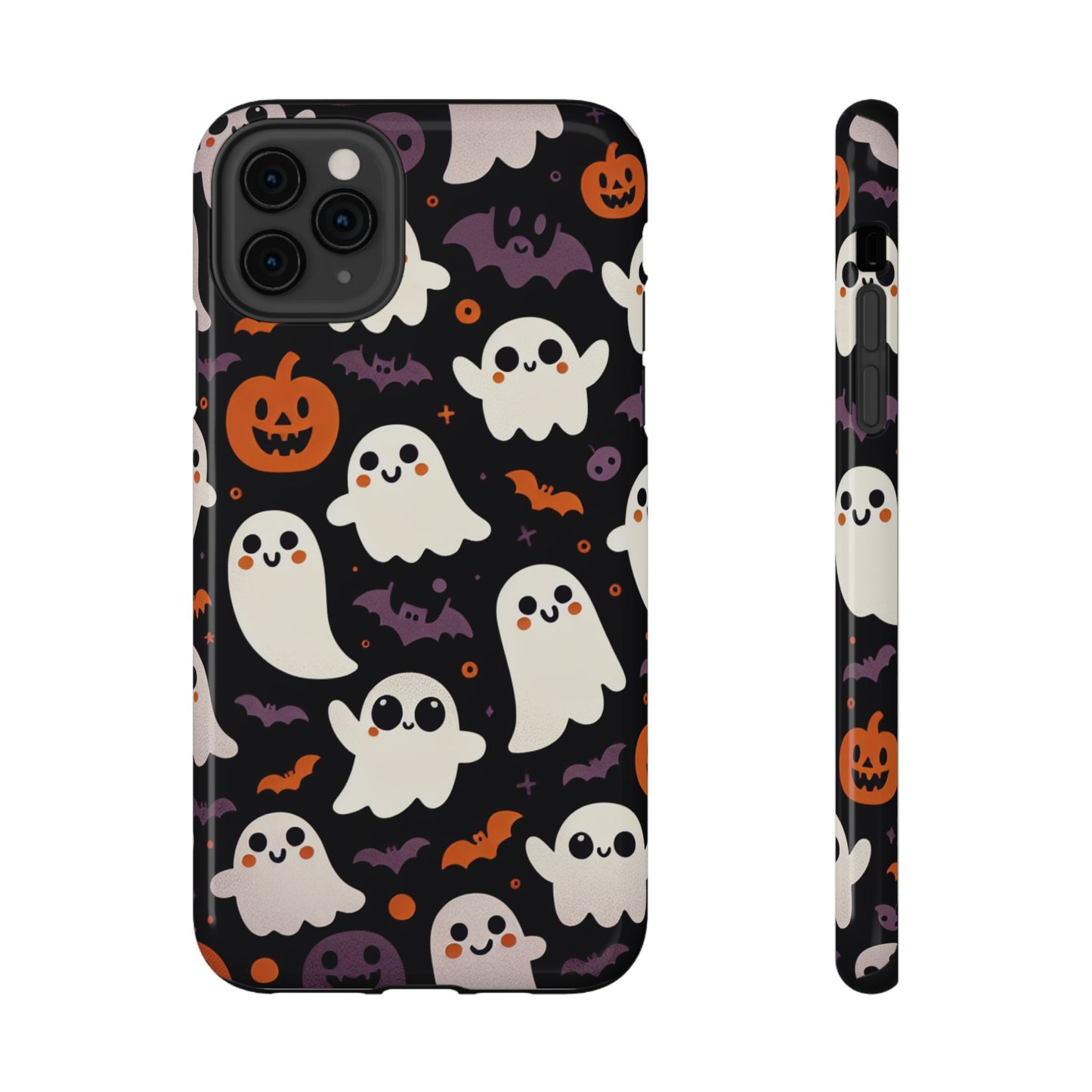 Halloween Ghost Phone Case, Cute Ghost Cases for iPhone, October Birthday Gift, Spooky Decor, Fun & Funky Cell Phone Cover