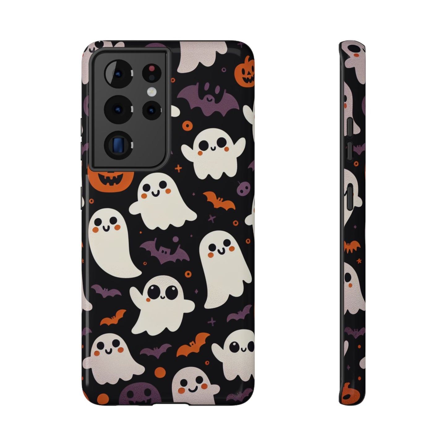 Halloween Ghost Phone Case, Cute Ghost Cases for iPhone, October Birthday Gift, Spooky Decor, Fun & Funky Cell Phone Cover