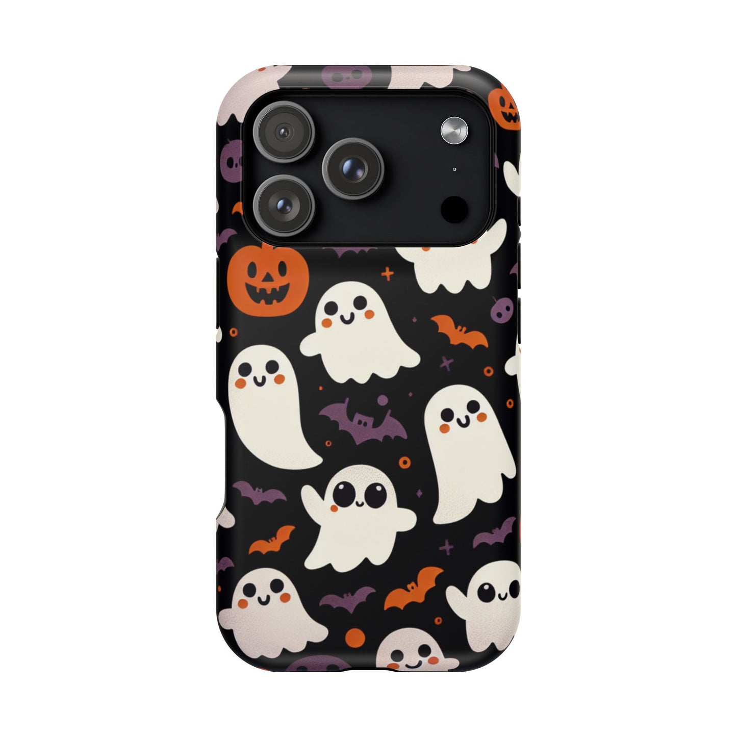 Halloween Ghost Phone Case, Cute Ghost Cases for iPhone, October Birthday Gift, Spooky Decor, Fun & Funky Cell Phone Cover