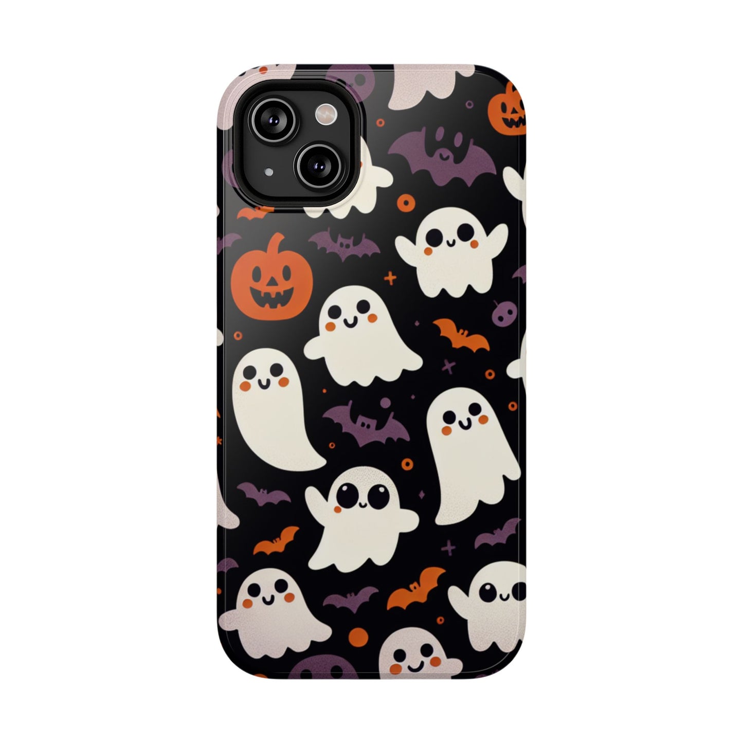 Halloween Ghost Phone Case, Cute Ghost Cases for iPhone, October Birthday Gift, Spooky Decor, Fun & Funky Cell Phone Cover