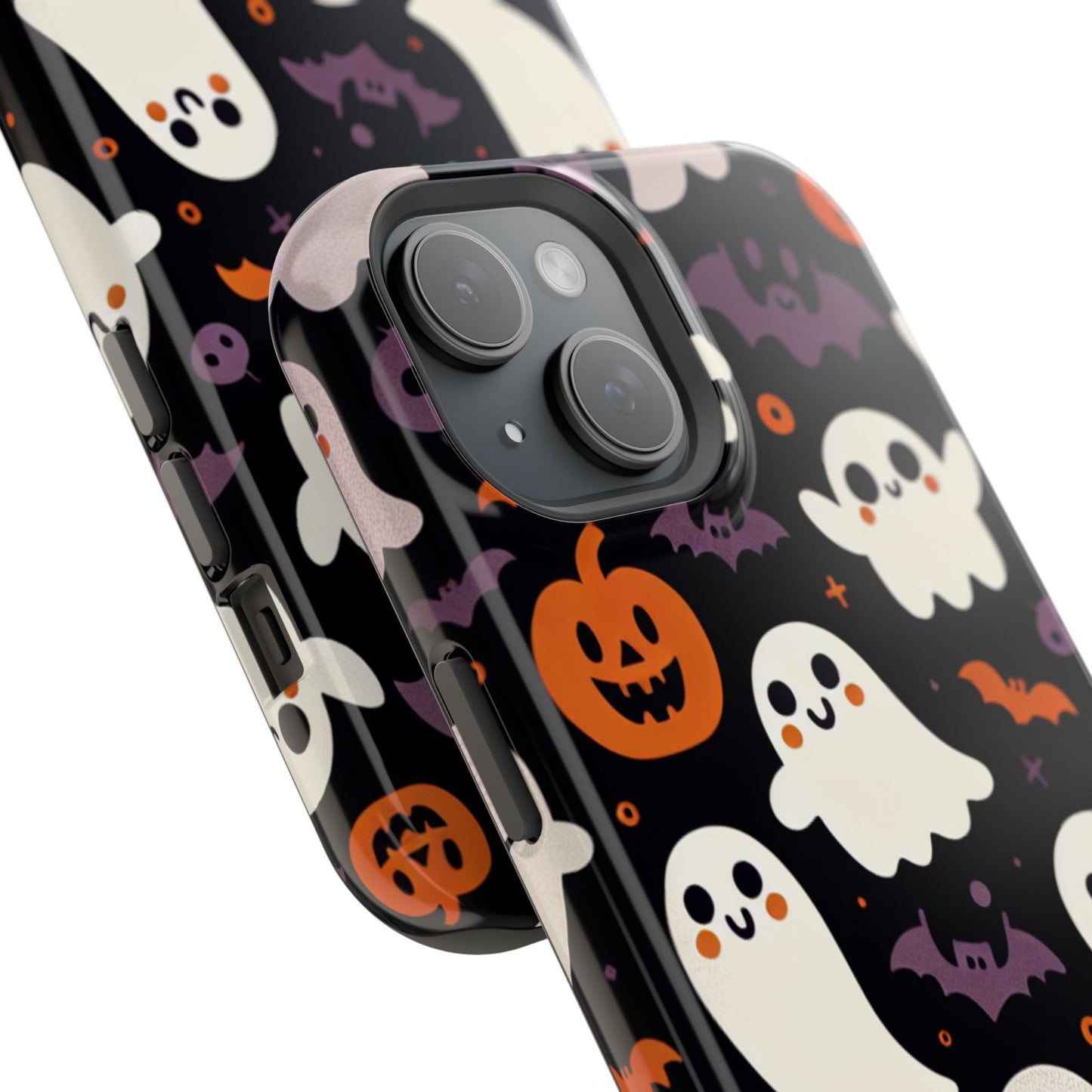 Halloween Ghost Phone Case, Cute Ghost Cases for iPhone, October Birthday Gift, Spooky Decor, Fun & Funky Cell Phone Cover