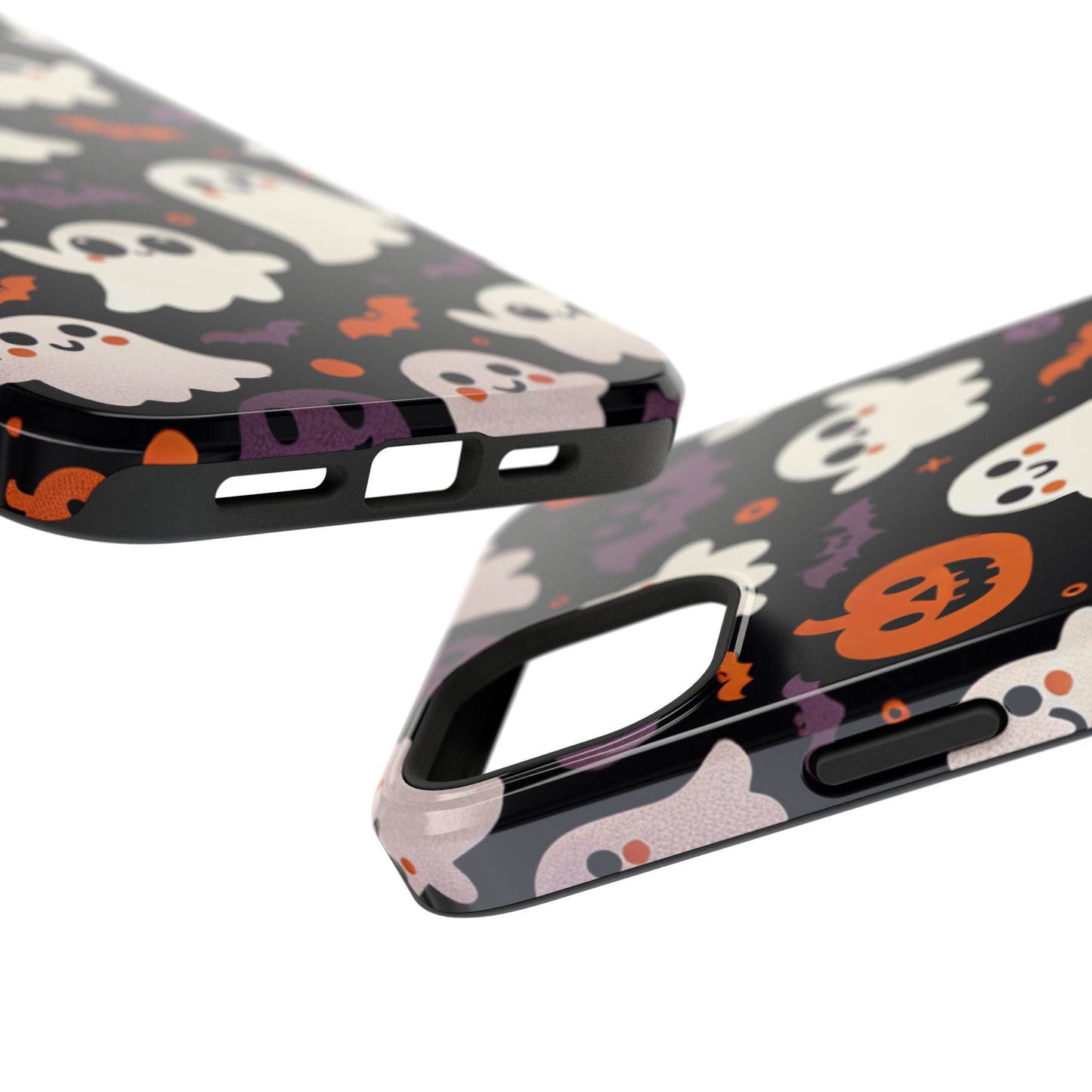 Halloween Ghost Phone Case, Cute Ghost Cases for iPhone, October Birthday Gift, Spooky Decor, Fun & Funky Cell Phone Cover