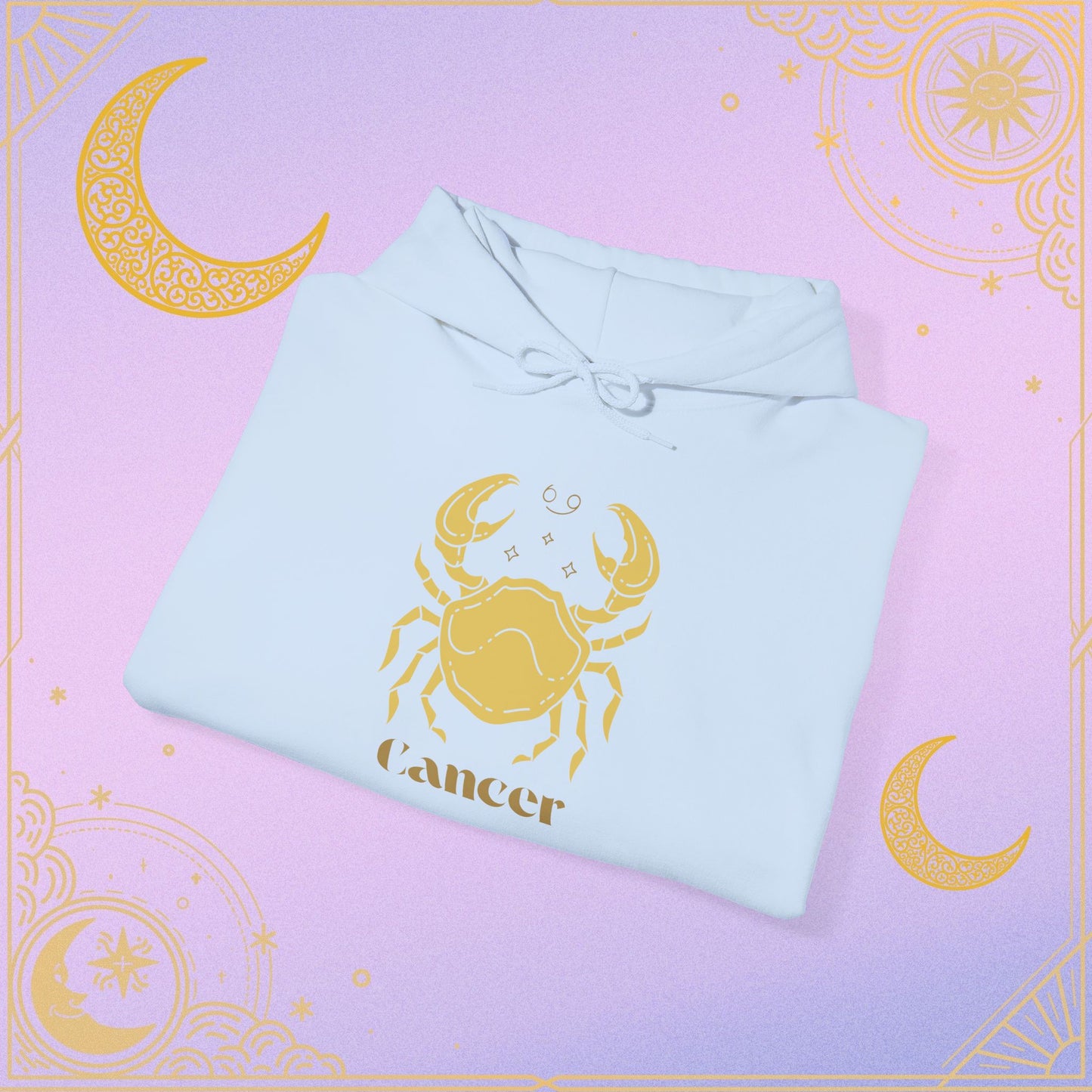 Cancer Zodiac Hoodie, Astrology Sweatshirt, Unisex Comfort Wear, Birthday Gift, Horoscope Apparel