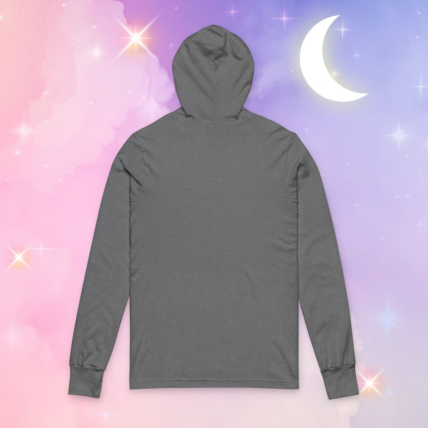 Chic Butterfly Graphic Hoodie, Stylish Long Sleeve Tee for Women, Casual Layering Piece, Perfect Gift for Nature Lovers