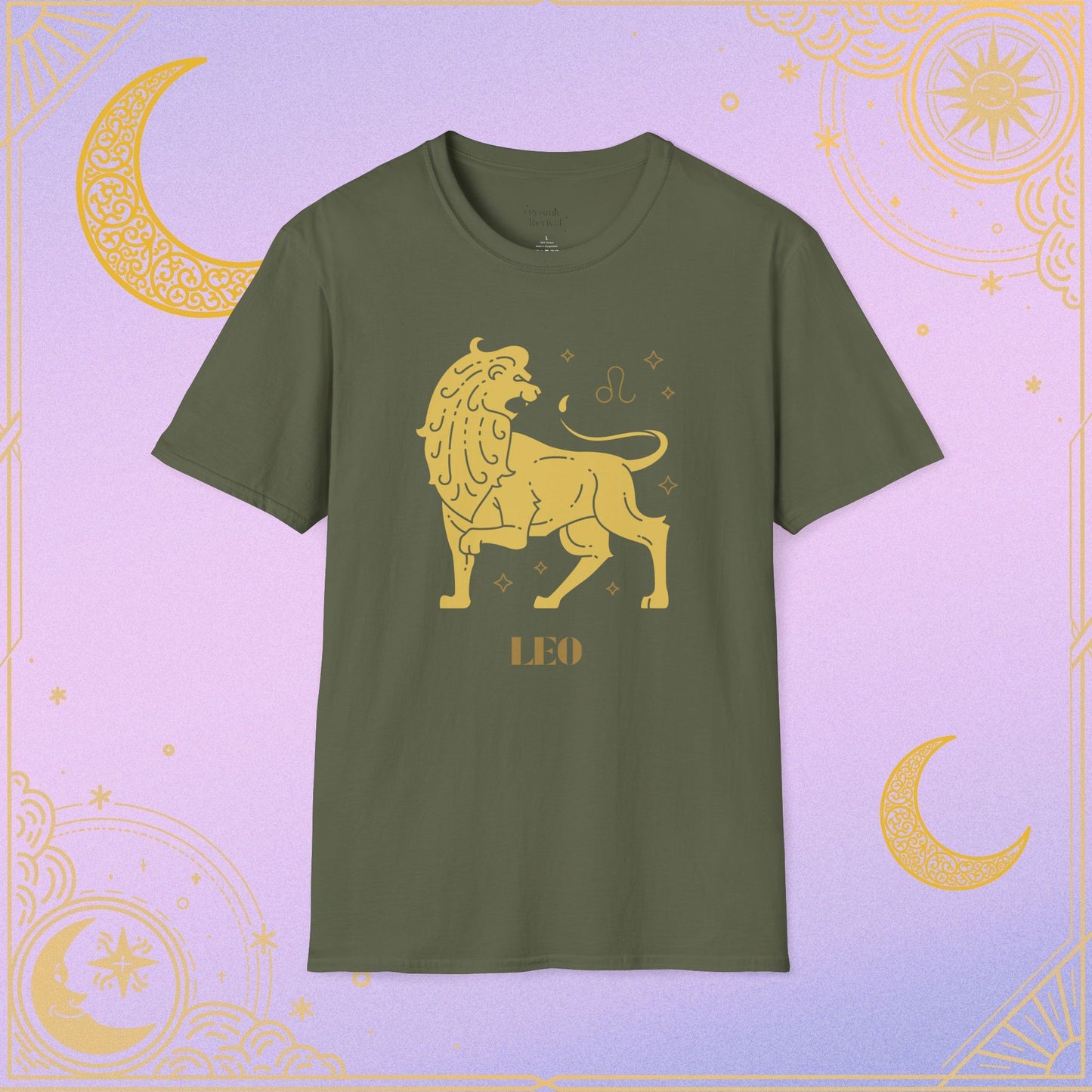 Leo Zodiac T-Shirt | Unisex Astrology Tee, Birthday Gift, July-August Celebrations, Astrology Lovers, Casual Wear, Horoscope T-shirt