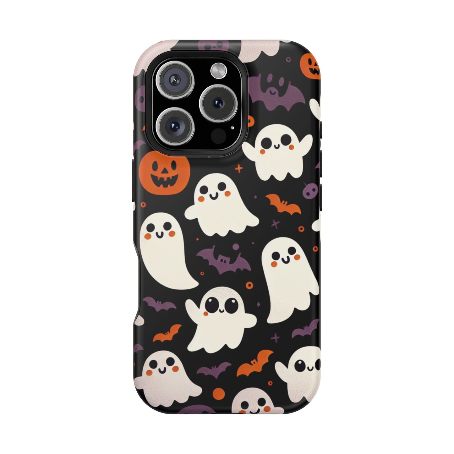 Halloween Ghost Phone Case, Cute Ghost Cases for iPhone, October Birthday Gift, Spooky Decor, Fun & Funky Cell Phone Cover
