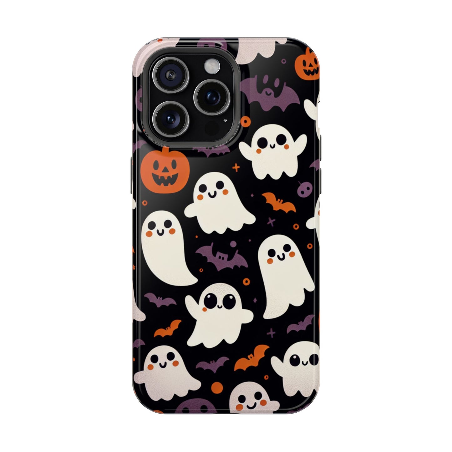 Halloween Ghost Phone Case, Cute Ghost Cases for iPhone, October Birthday Gift, Spooky Decor, Fun & Funky Cell Phone Cover