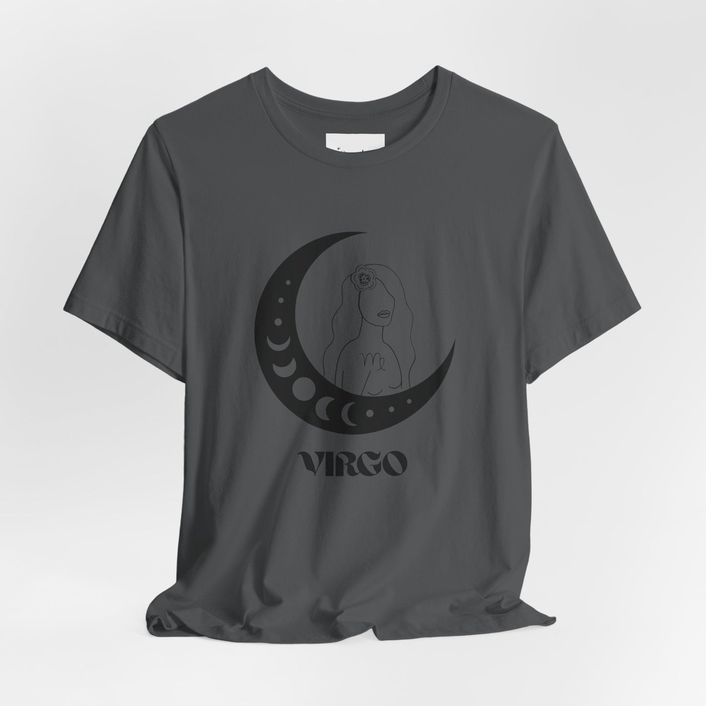 Virgo Moon Zodiac T-Shirt, Astrology Tee, Horoscope Gift, Celestial Apparel, Unisex Astrology Shirt