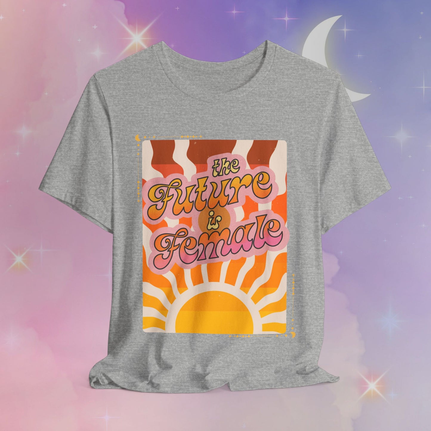 Future is Female Tee | Unisex Jersey Short Sleeve Shirt, Feminist Apparel, Gift for Her, Empowerment Clothing, Summer Vibes