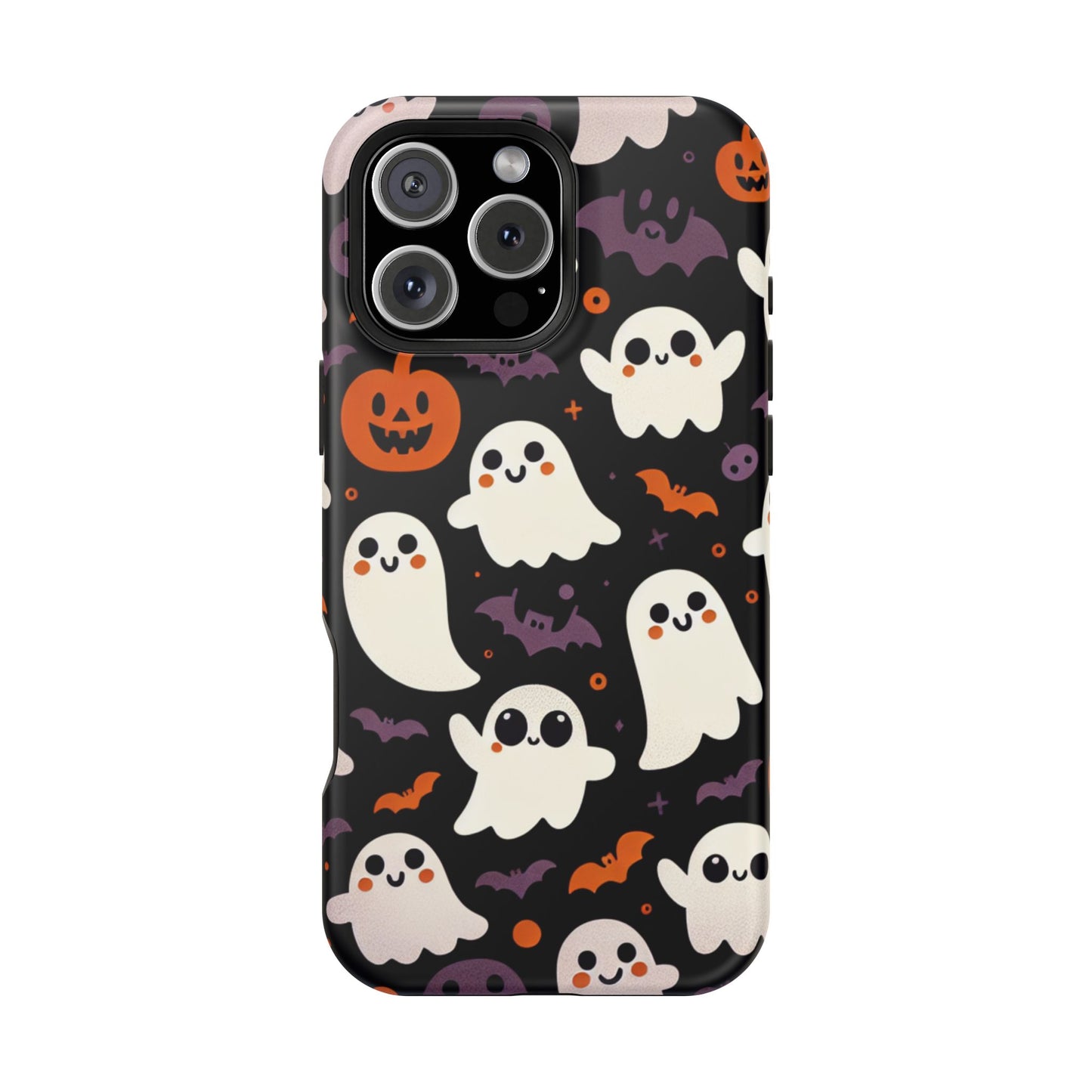 Halloween Ghost Phone Case, Cute Ghost Cases for iPhone, October Birthday Gift, Spooky Decor, Fun & Funky Cell Phone Cover