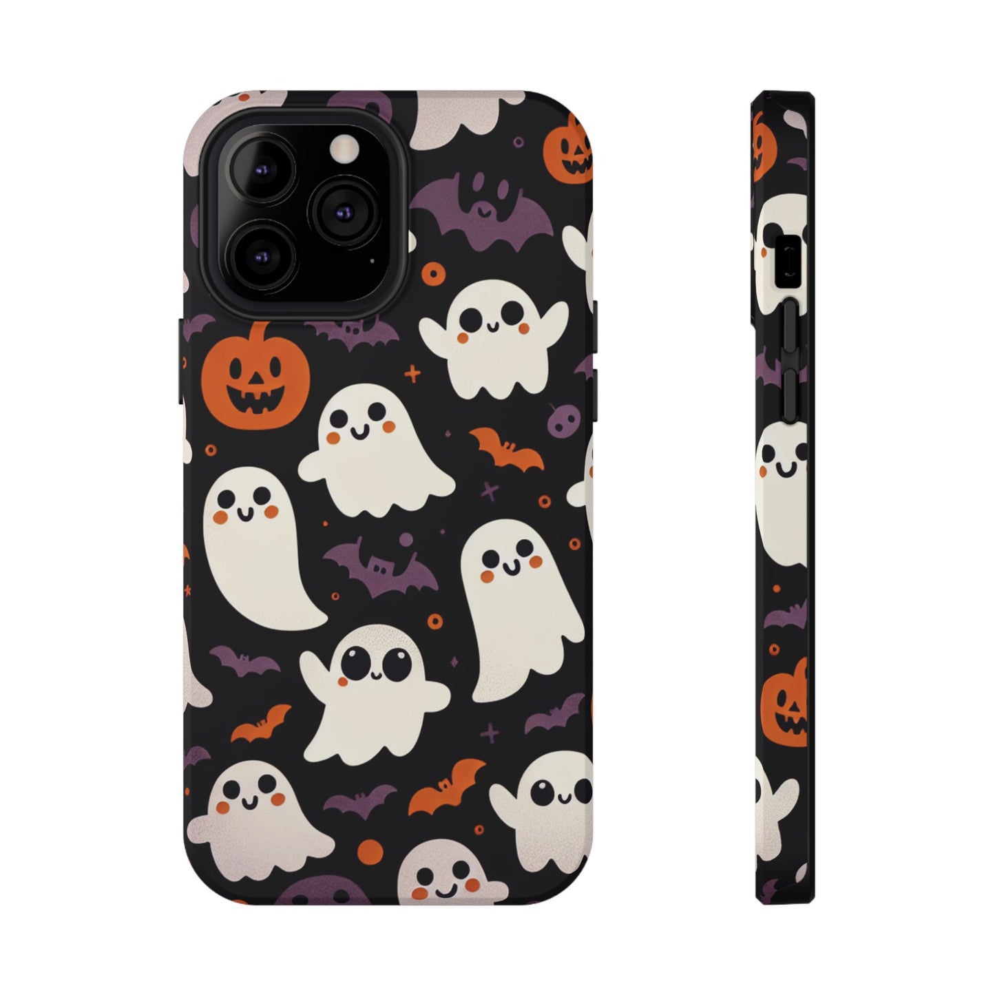 Halloween Ghost Phone Case, Cute Ghost Cases for iPhone, October Birthday Gift, Spooky Decor, Fun & Funky Cell Phone Cover