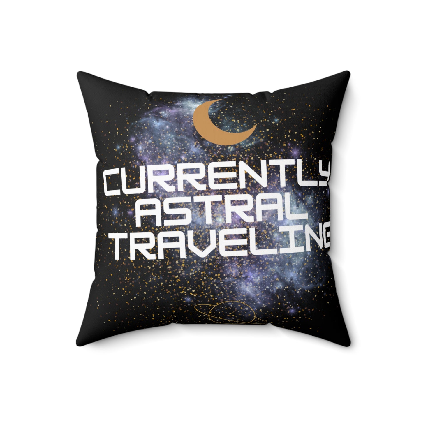 Astral Travel Themed Pillow, Cosmic Decor, Space Lover Gift, Bohemian Vibes, Dorm Room Accent, Meditation Accessory