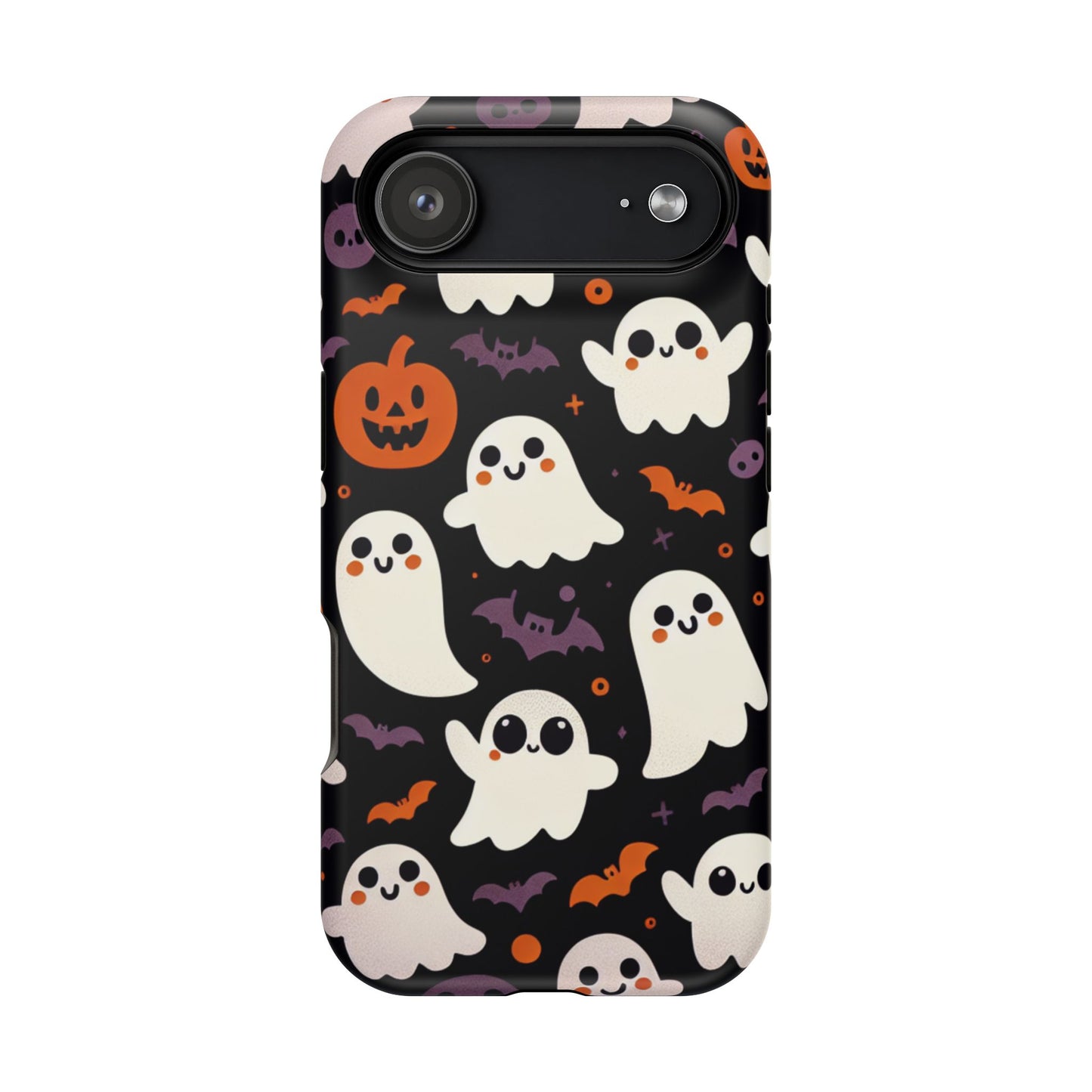 Halloween Ghost Phone Case, Cute Ghost Cases for iPhone, October Birthday Gift, Spooky Decor, Fun & Funky Cell Phone Cover