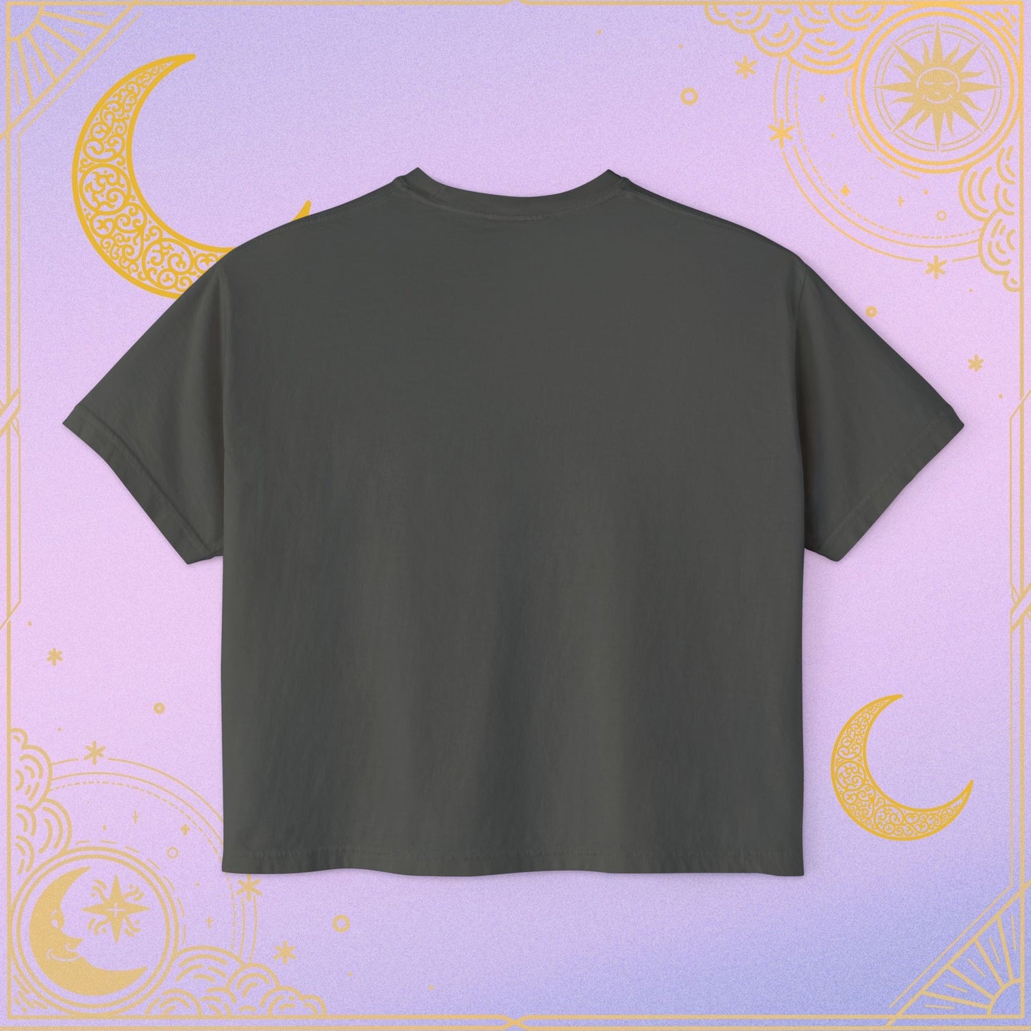 Virgo Astrology Women's Boxy Tee, Celestial Graphic Tee, Horoscope T-Shirt, Astrology Clothing, Gift for Virgo