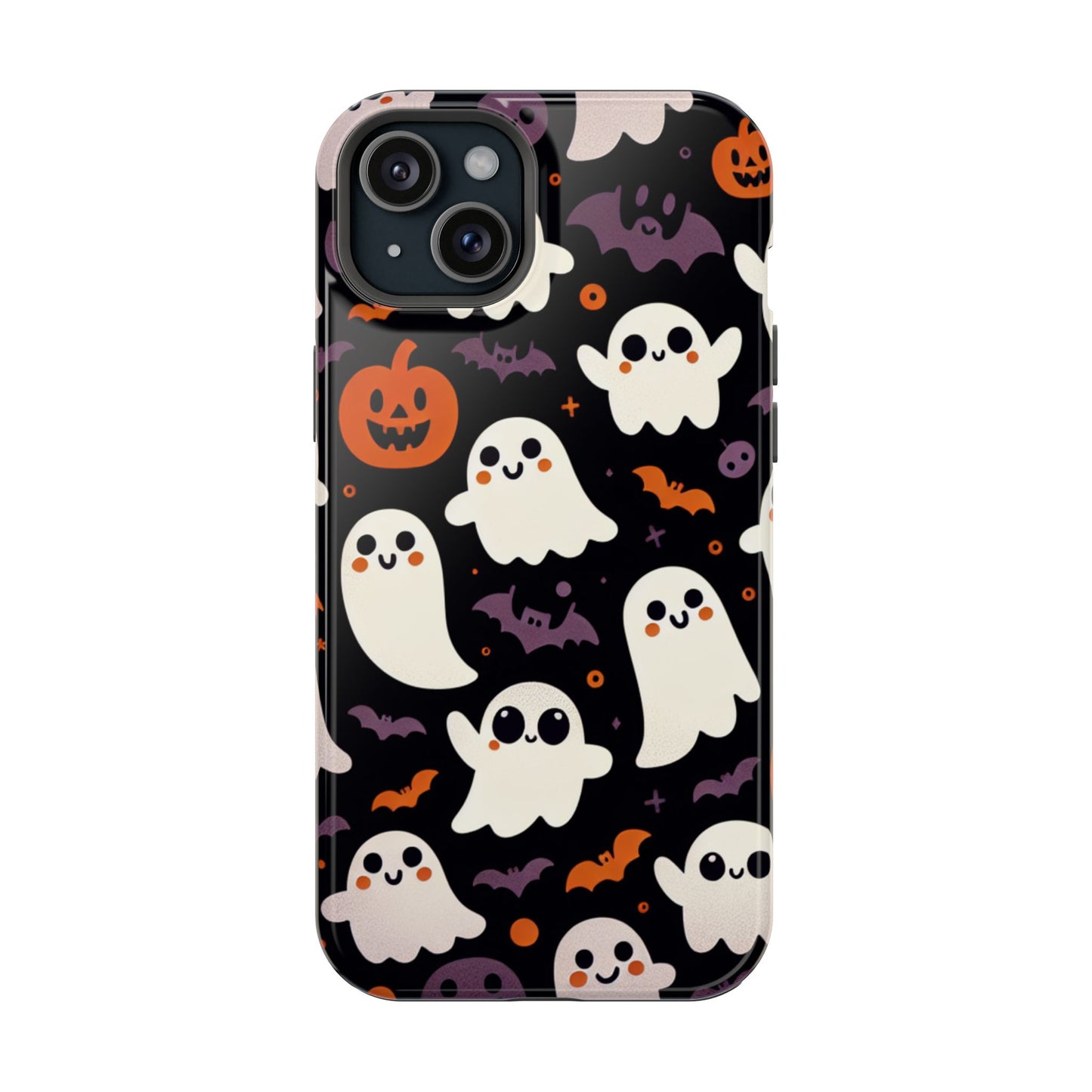 Halloween Ghost Phone Case, Cute Ghost Cases for iPhone, October Birthday Gift, Spooky Decor, Fun & Funky Cell Phone Cover