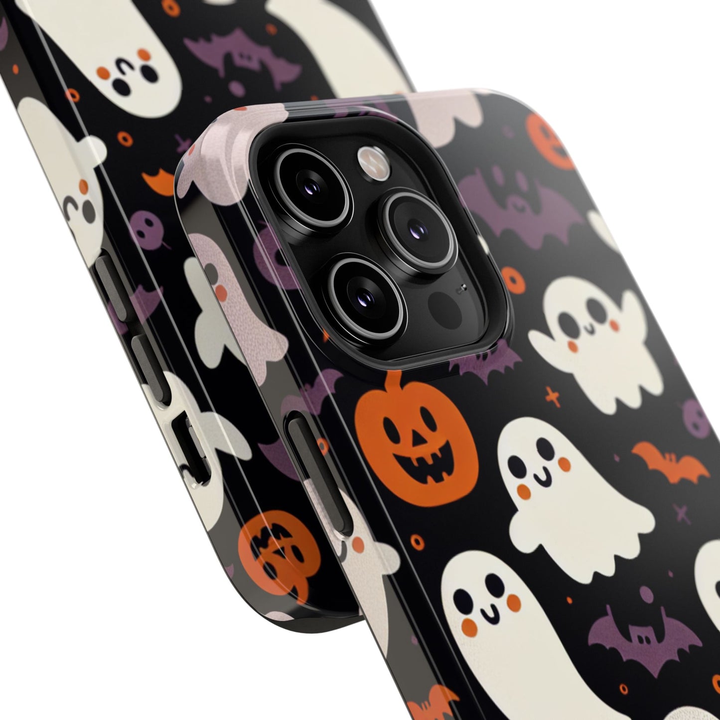 Halloween Ghost Phone Case, Cute Ghost Cases for iPhone, October Birthday Gift, Spooky Decor, Fun & Funky Cell Phone Cover