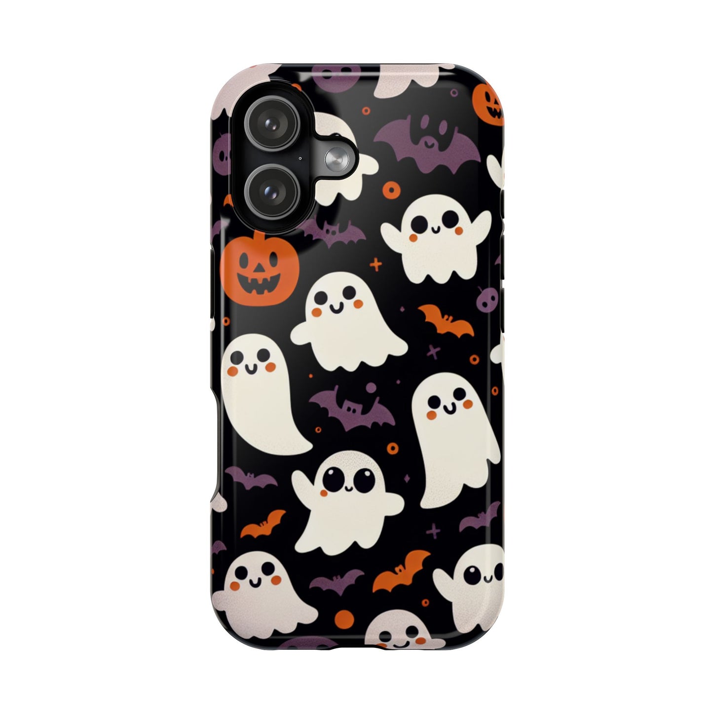 Halloween Ghost Phone Case, Cute Ghost Cases for iPhone, October Birthday Gift, Spooky Decor, Fun & Funky Cell Phone Cover