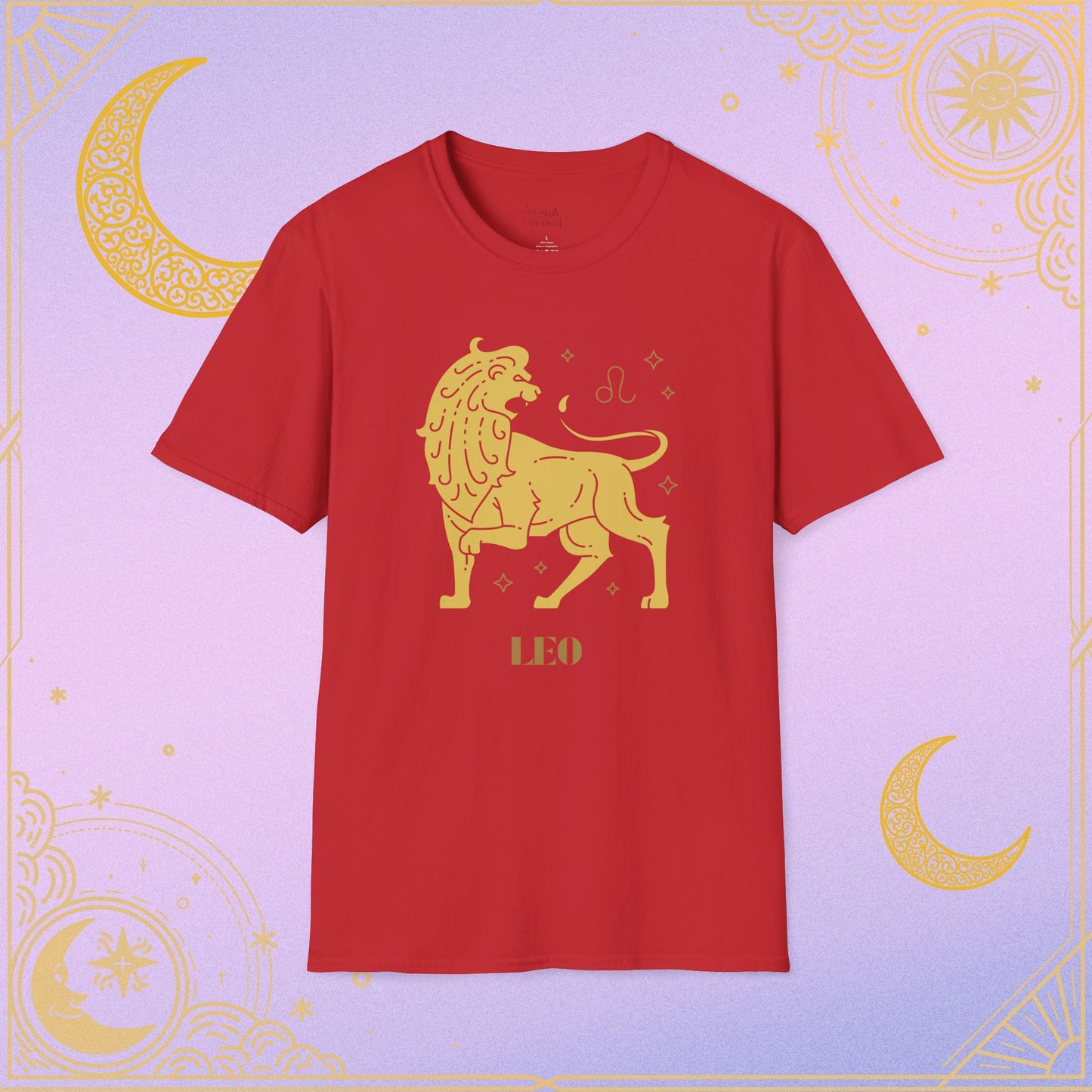 Leo Zodiac T-Shirt | Unisex Astrology Tee, Birthday Gift, July-August Celebrations, Astrology Lovers, Casual Wear, Horoscope T-shirt