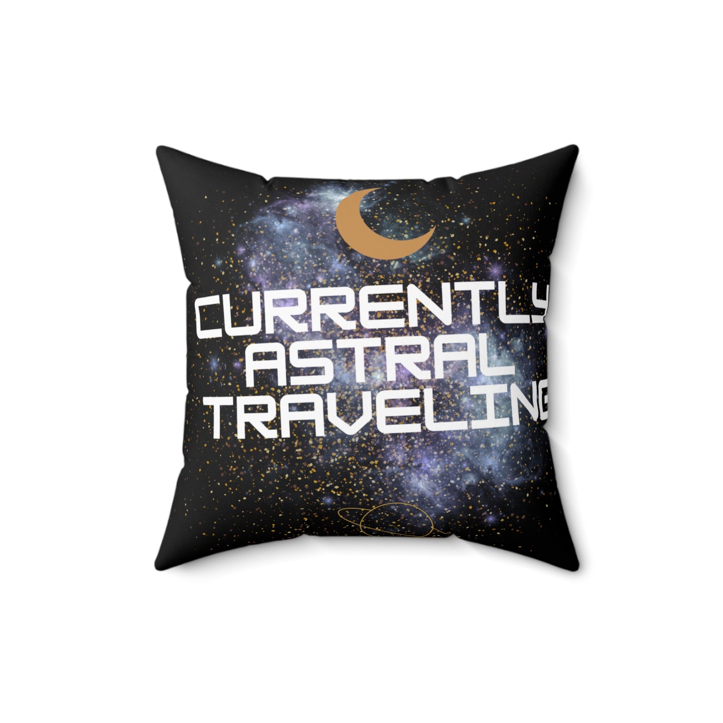 Astral Travel Themed Pillow, Cosmic Decor, Space Lover Gift, Bohemian Vibes, Dorm Room Accent, Meditation Accessory