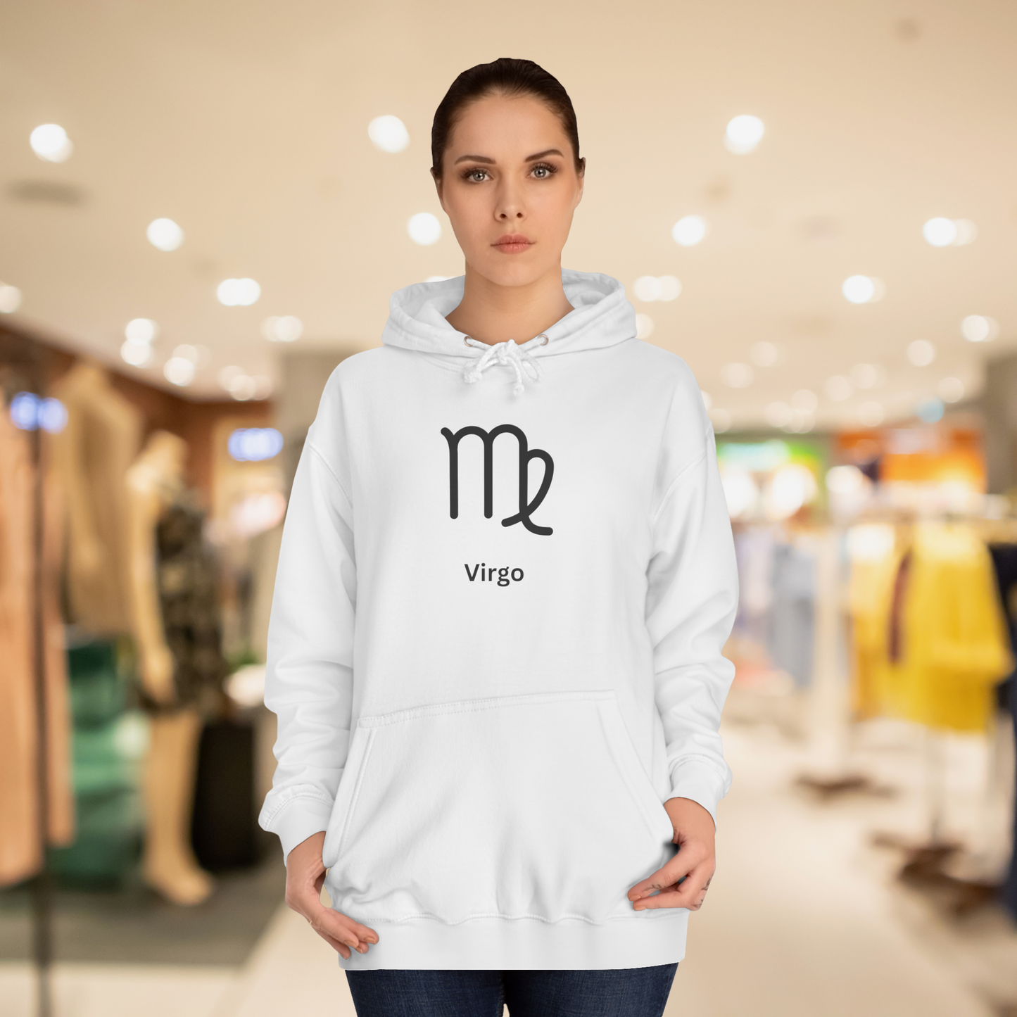 Virgo Astrology Unisex Hoodie | College Style Sweatshirt for Astrology Lovers, Zodiac Gift, Cozy Wear, Birthday and Seasonal Gifts
