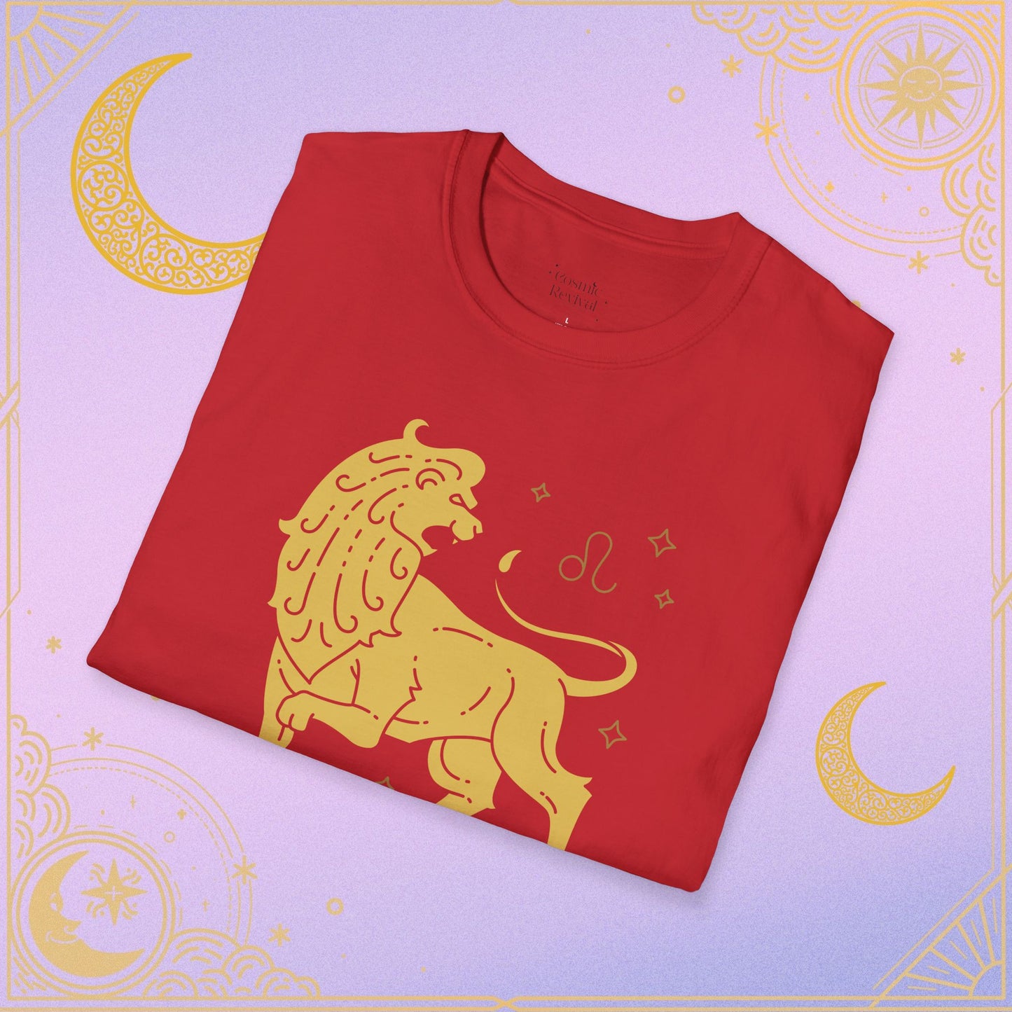 Leo Zodiac T-Shirt | Unisex Astrology Tee, Birthday Gift, July-August Celebrations, Astrology Lovers, Casual Wear, Horoscope T-shirt