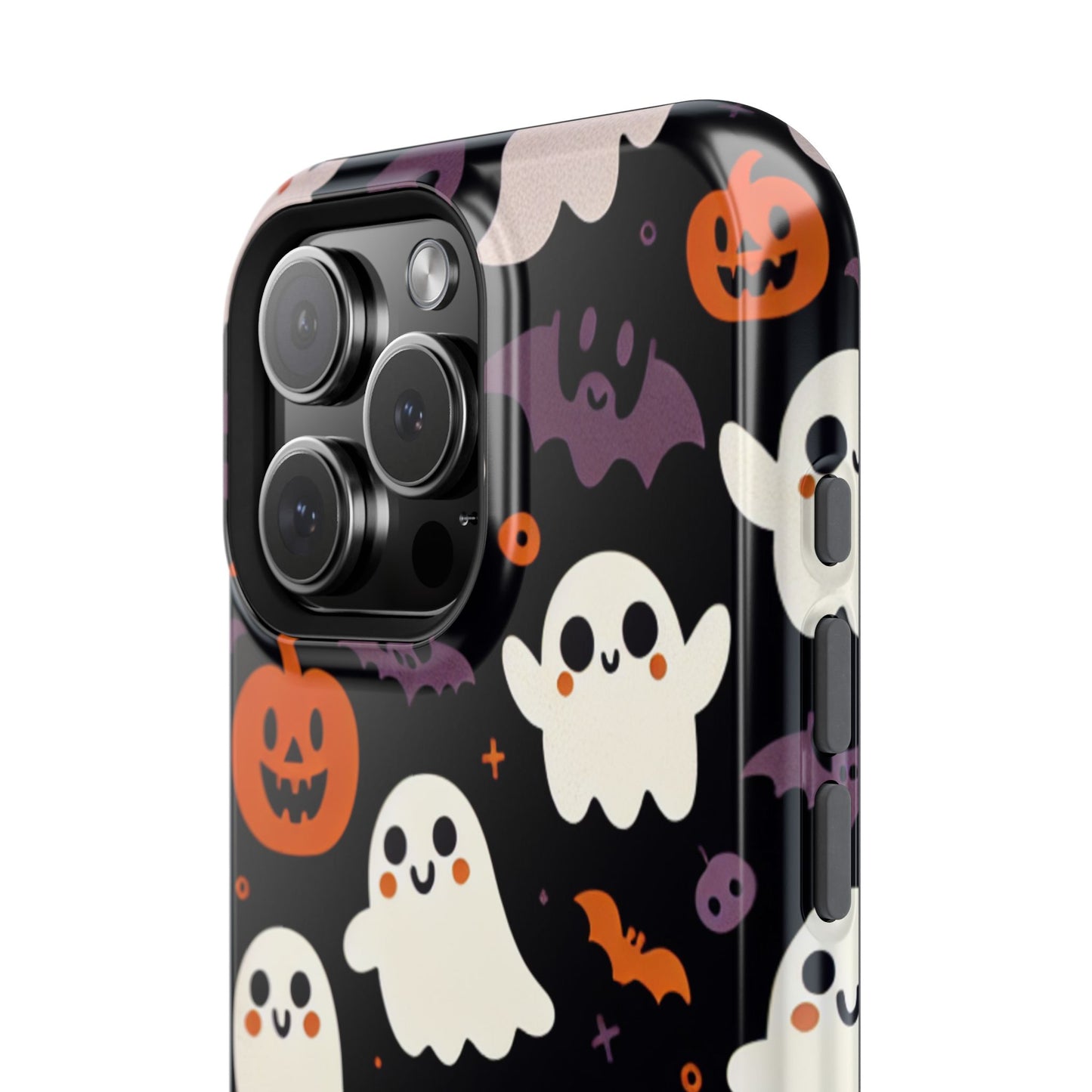 Halloween Ghost Phone Case, Cute Ghost Cases for iPhone, October Birthday Gift, Spooky Decor, Fun & Funky Cell Phone Cover
