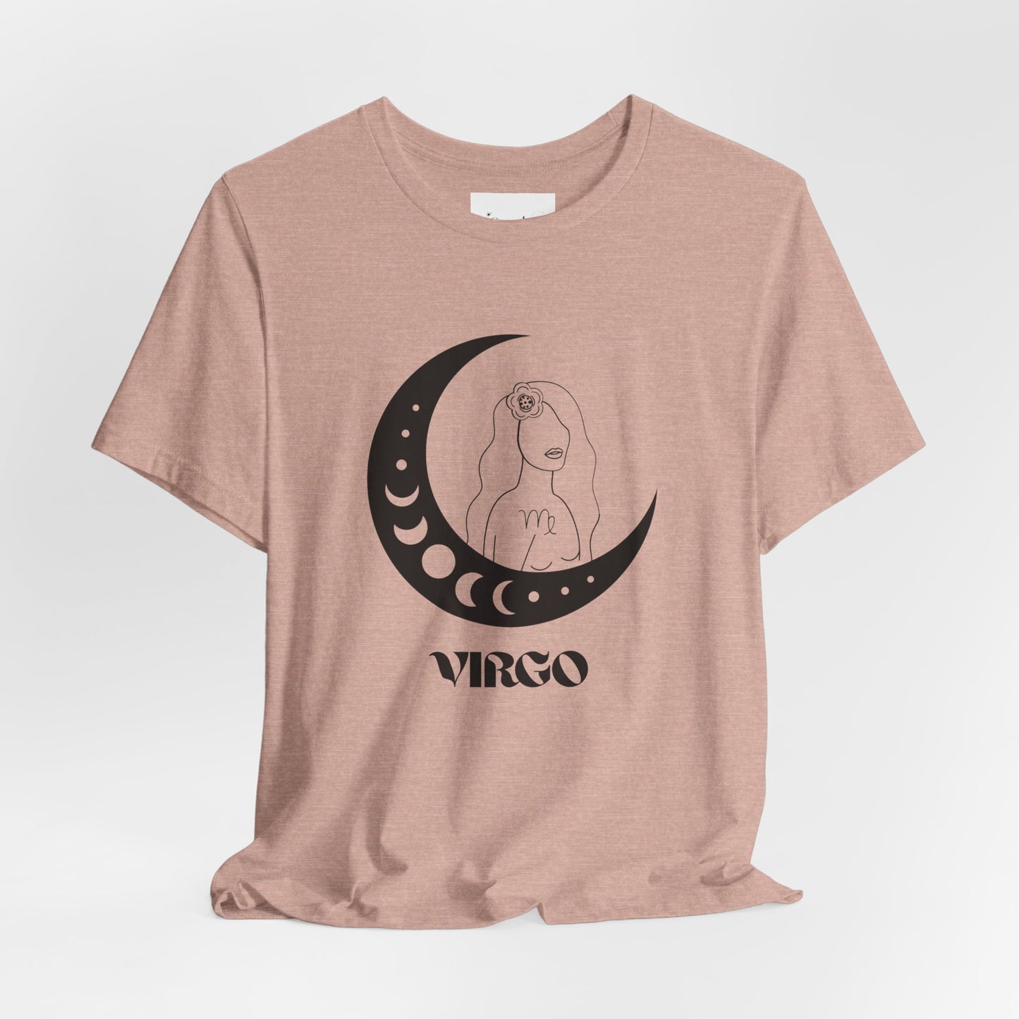 Virgo Moon Zodiac T-Shirt, Astrology Tee, Horoscope Gift, Celestial Apparel, Unisex Astrology Shirt