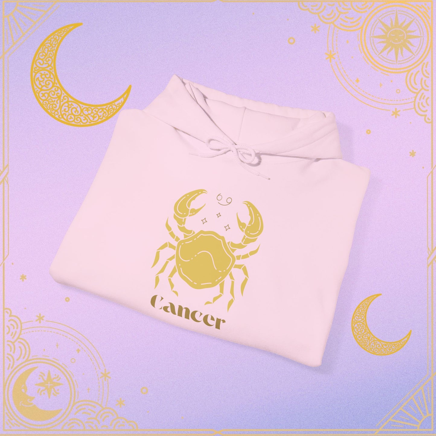 Cancer Zodiac Hoodie, Astrology Sweatshirt, Unisex Comfort Wear, Birthday Gift, Horoscope Apparel