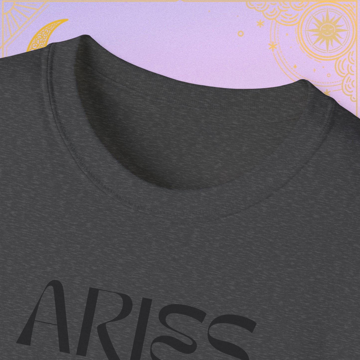Astrology Aries Tee, Unisex Cotton Shirt, Zodiac Graphic T-Shirt, Birthday Gift, Horoscope Apparel, Astrology Fashion