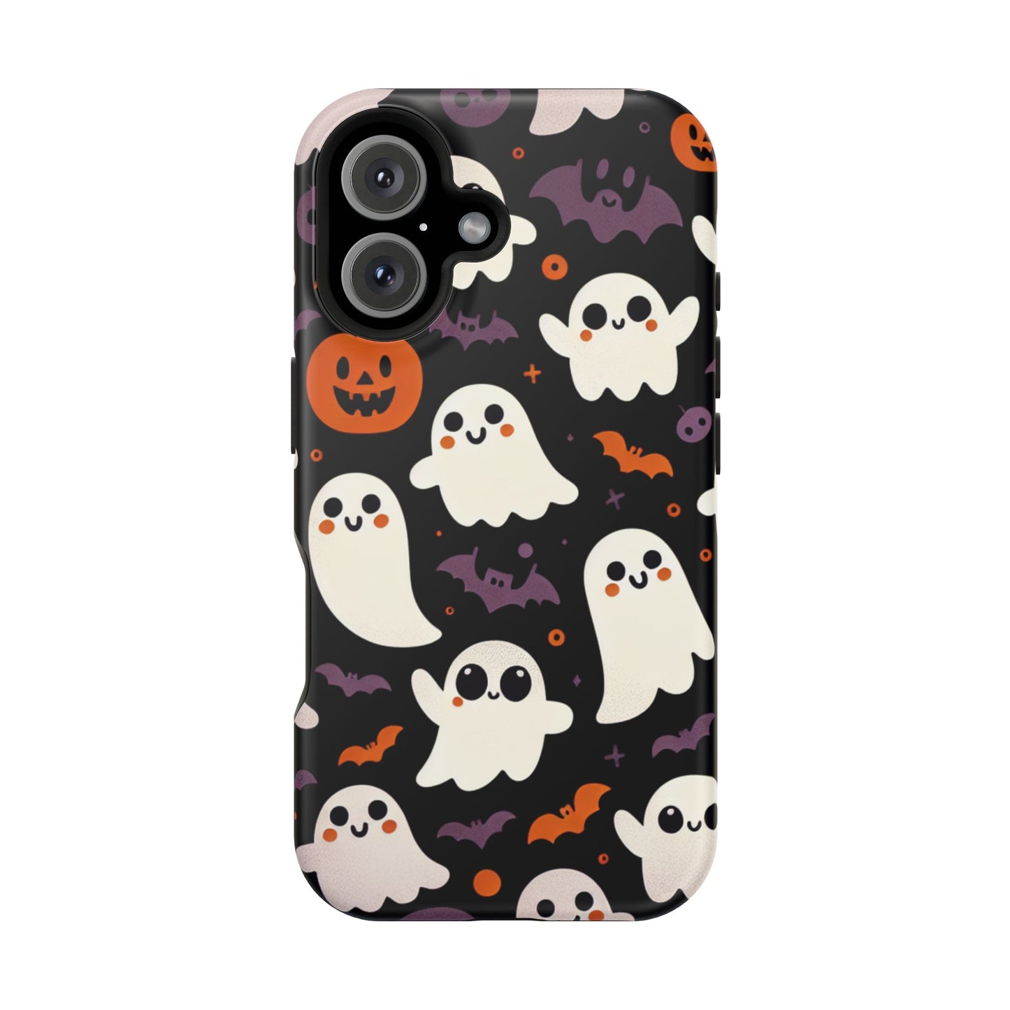 Halloween Ghost Phone Case, Cute Ghost Cases for iPhone, October Birthday Gift, Spooky Decor, Fun & Funky Cell Phone Cover