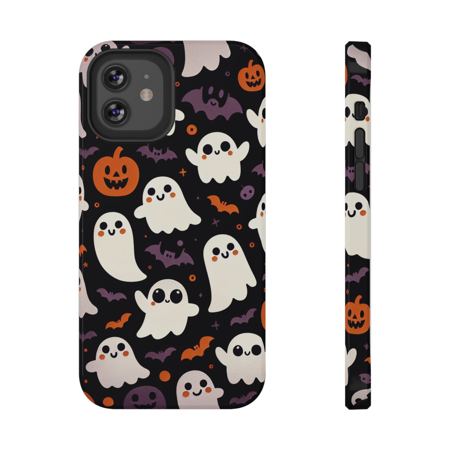 Halloween Ghost Phone Case, Cute Ghost Cases for iPhone, October Birthday Gift, Spooky Decor, Fun & Funky Cell Phone Cover